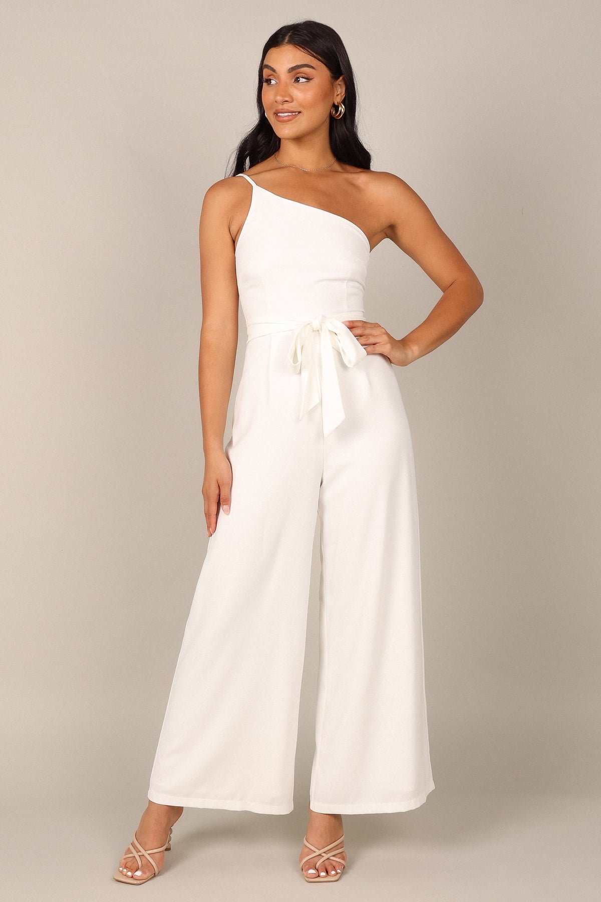 Leyton Jumpsuit in White – view 5 of 12