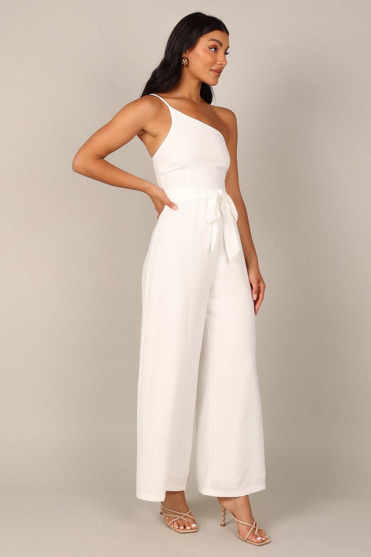 Leyton Jumpsuit in White – view 6 of 12