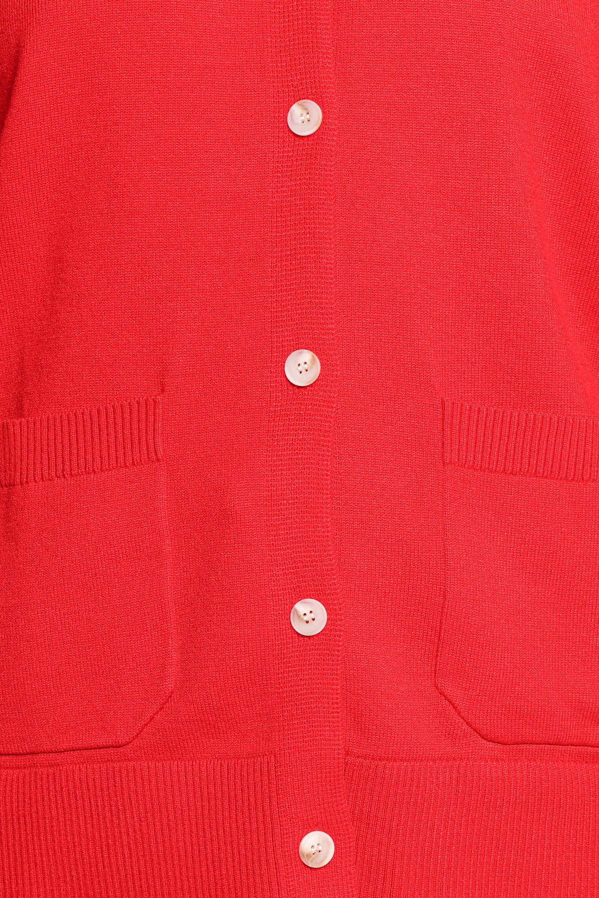 Abner Cardigan in Red – view 7 of 8