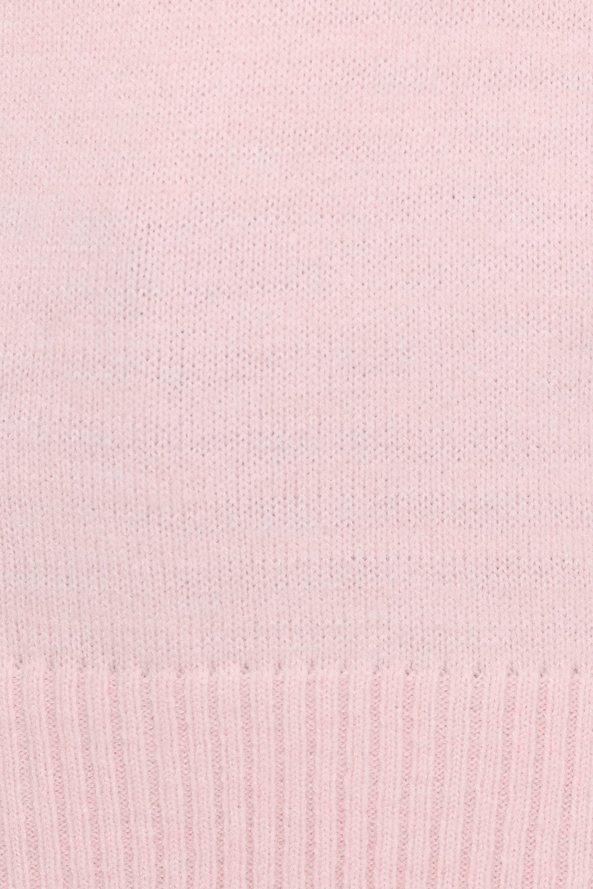Bels Short Sleeve Collar Knit Sweater in Pink – view 6 of 6