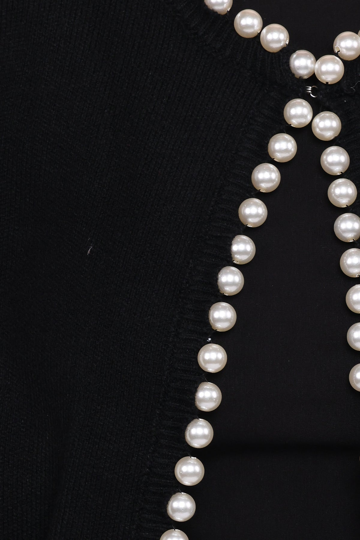 Bloom Pearl Knit Cardigan in Black – view 7 of 7