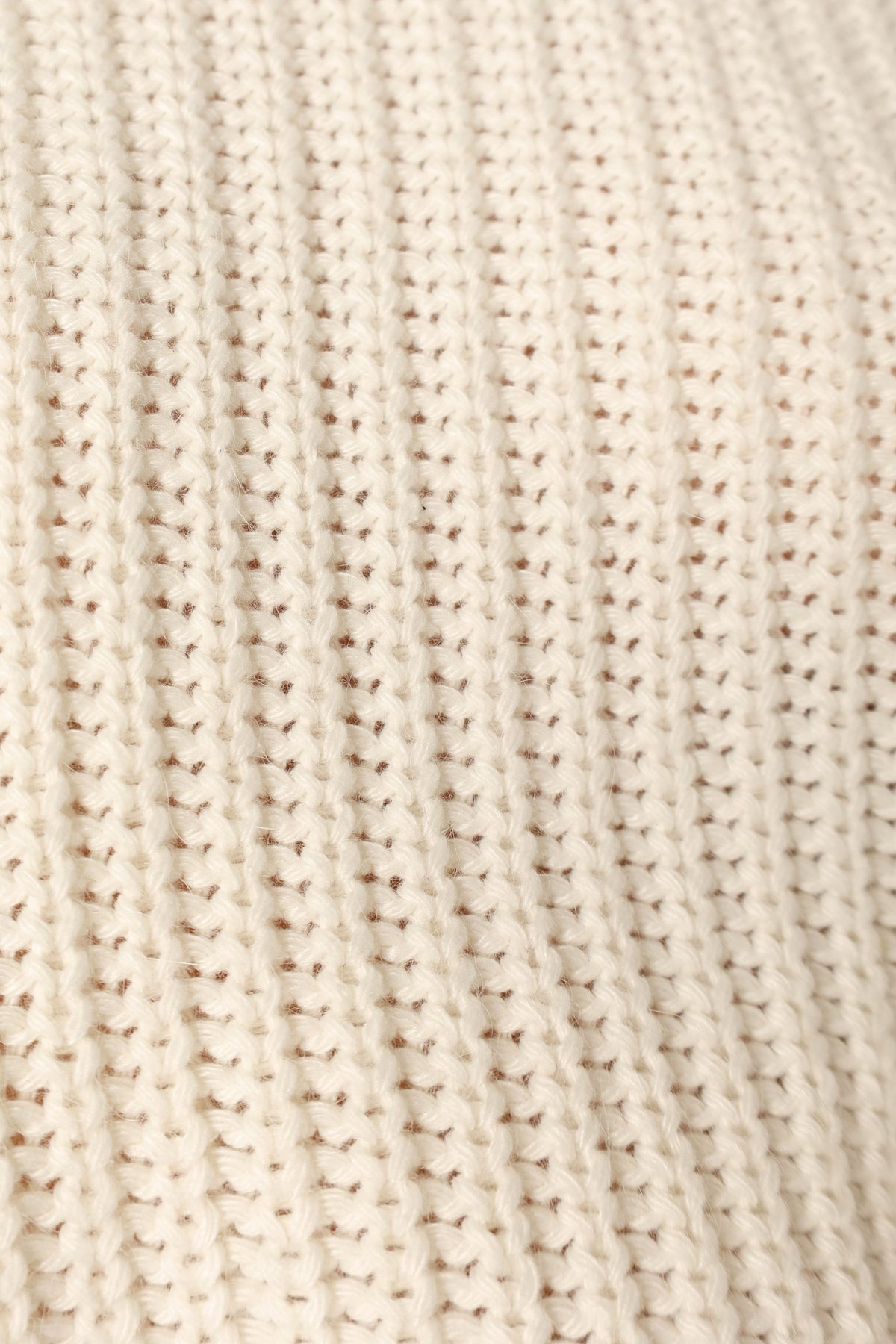 Catalina Polka Dot Texture Knit Sweater in Ivory – view 10 of 10