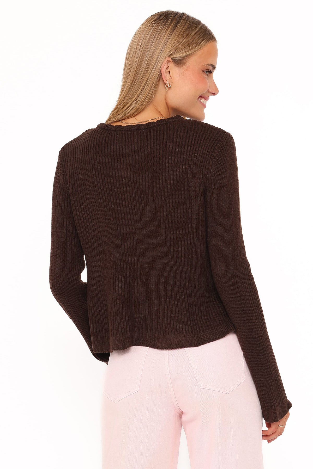 Charmer Cardigan in Brown – view 4 of 6