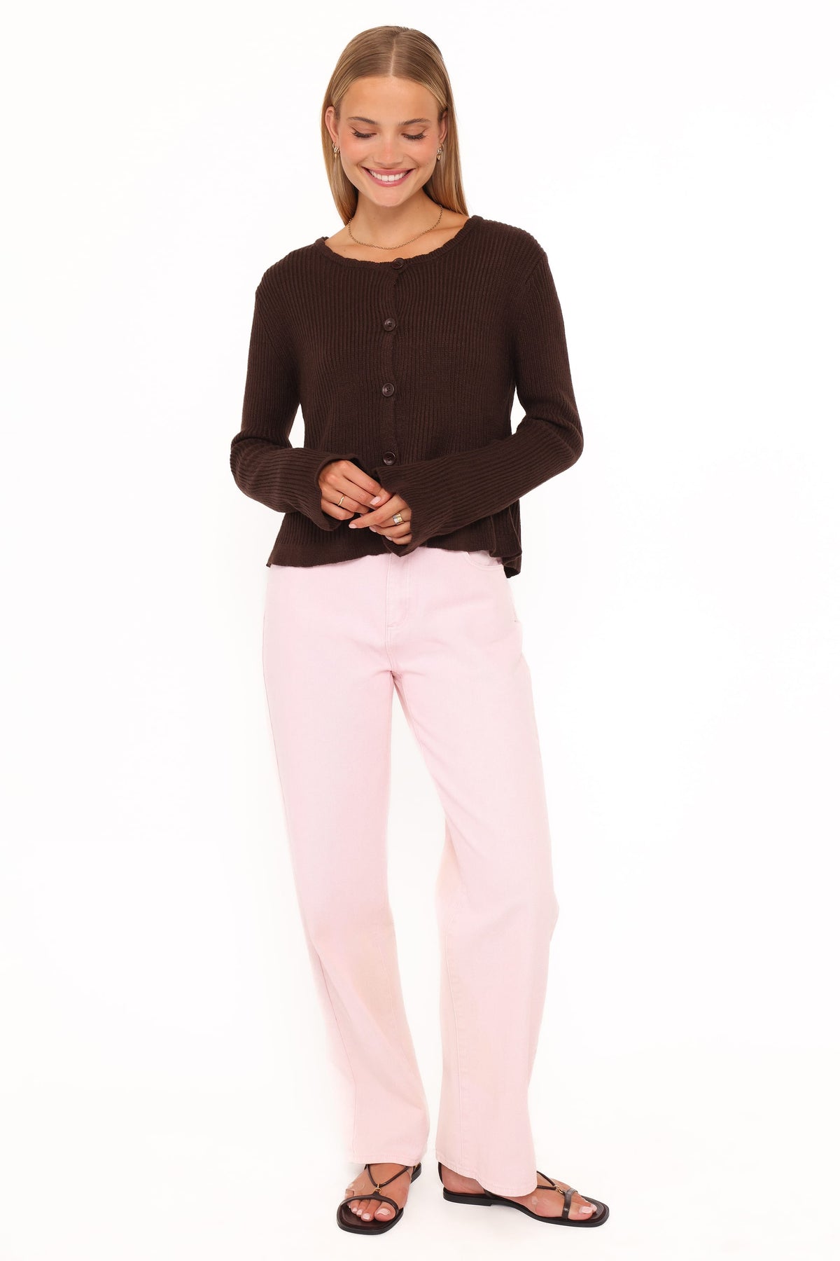Charmer Cardigan in Brown – view 5 of 6