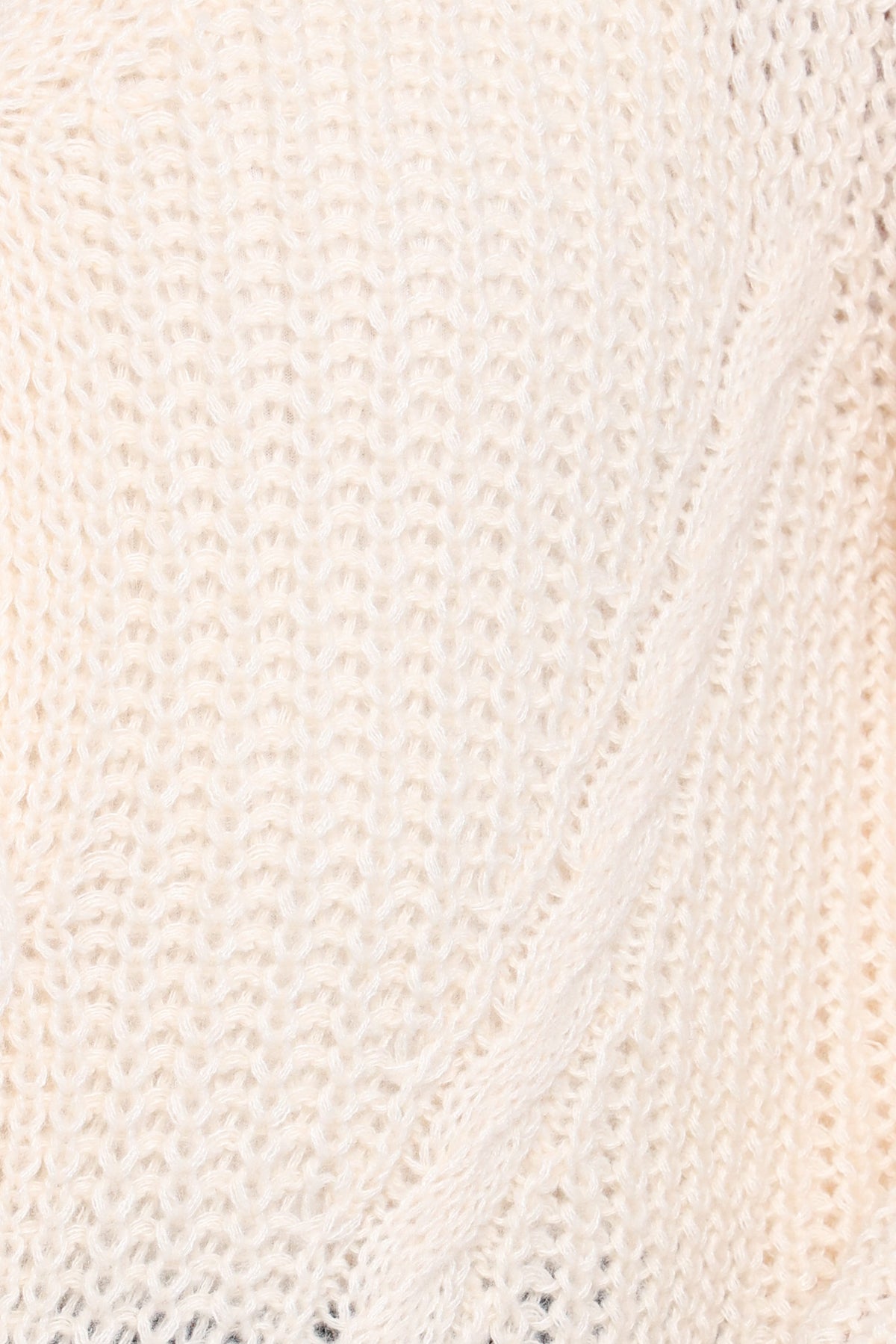 Henderson Thick Knit Cardigan in Cream – view 7 of 7