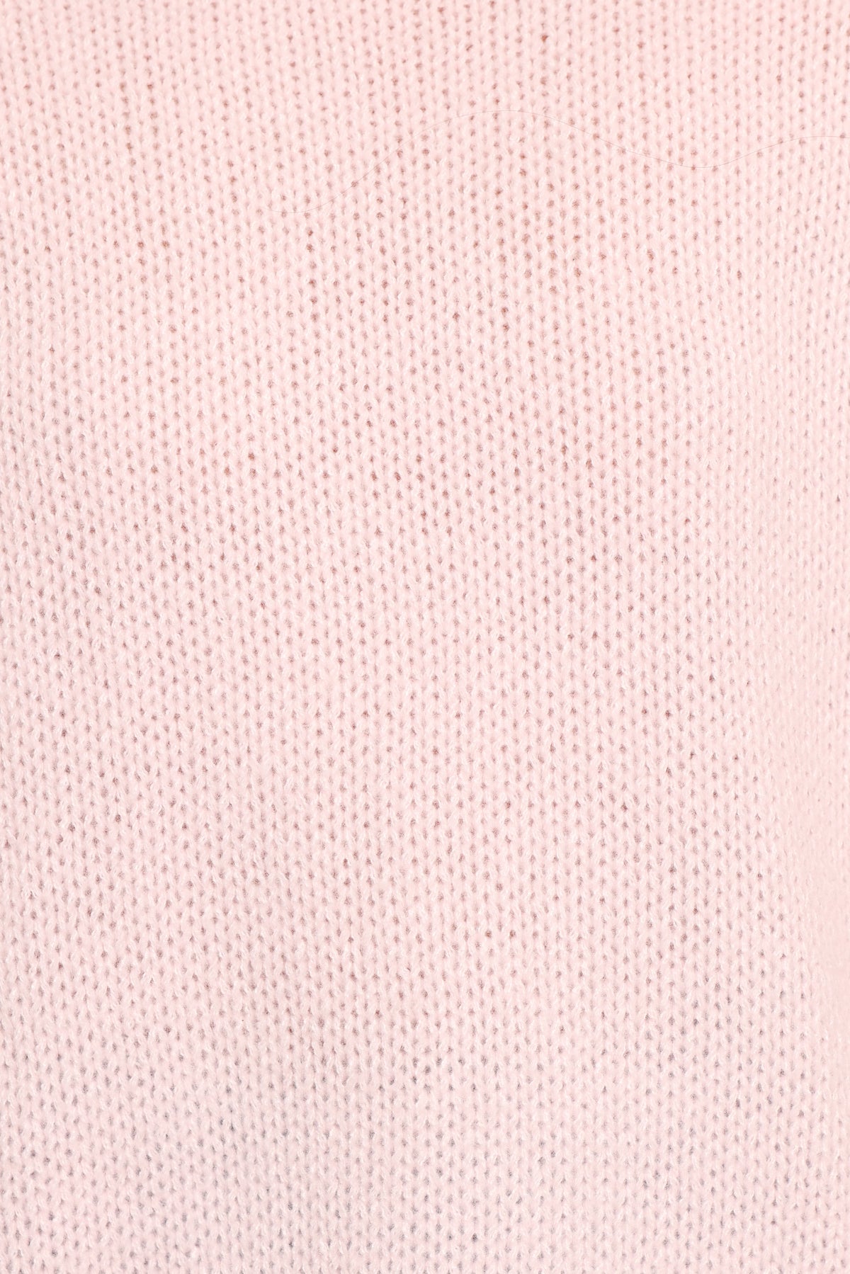 Lover Tie Sleeve Knit Sweater in Pink – view 6 of 6
