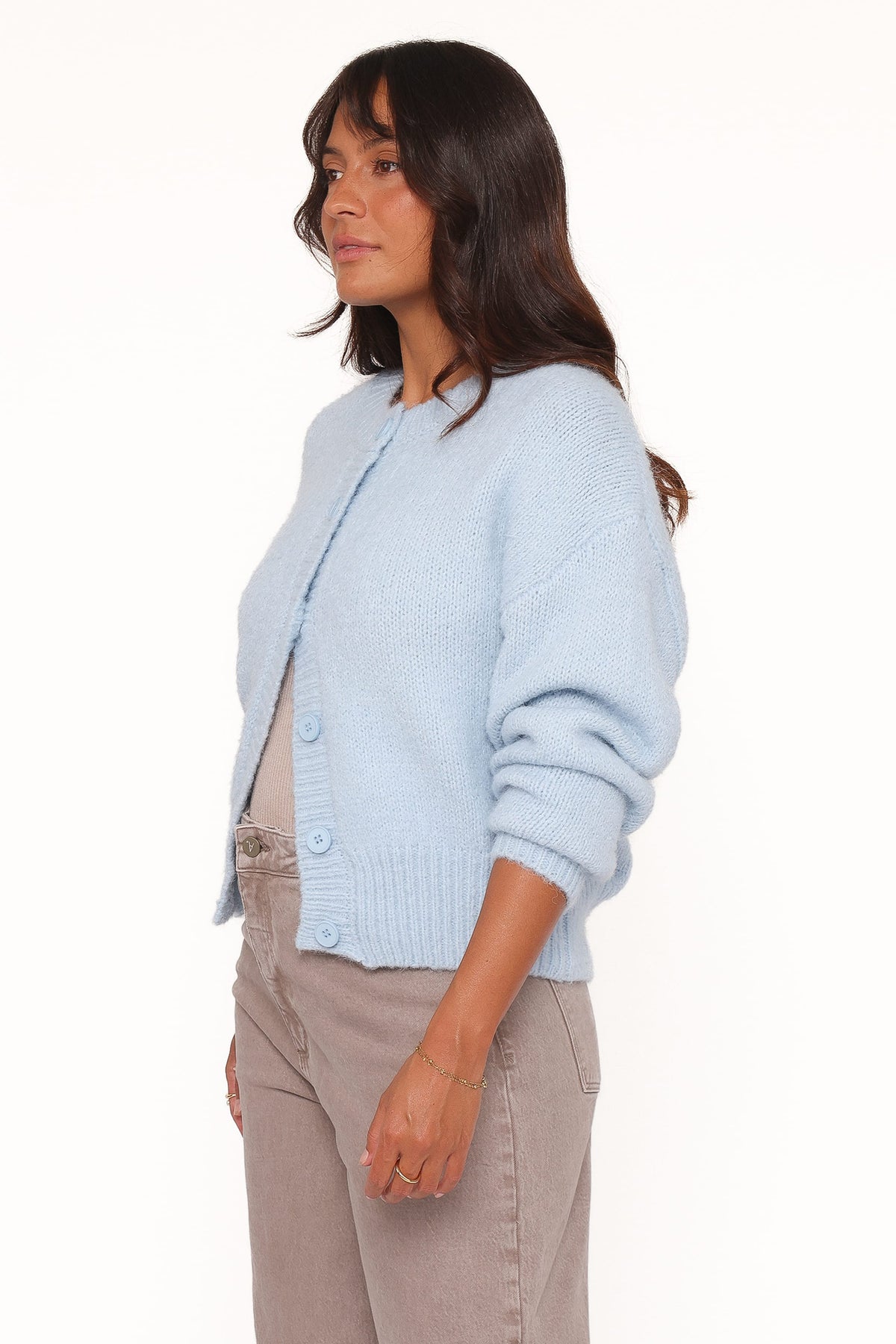 Lucah Cardigan in Baby Blue – view 4 of 9