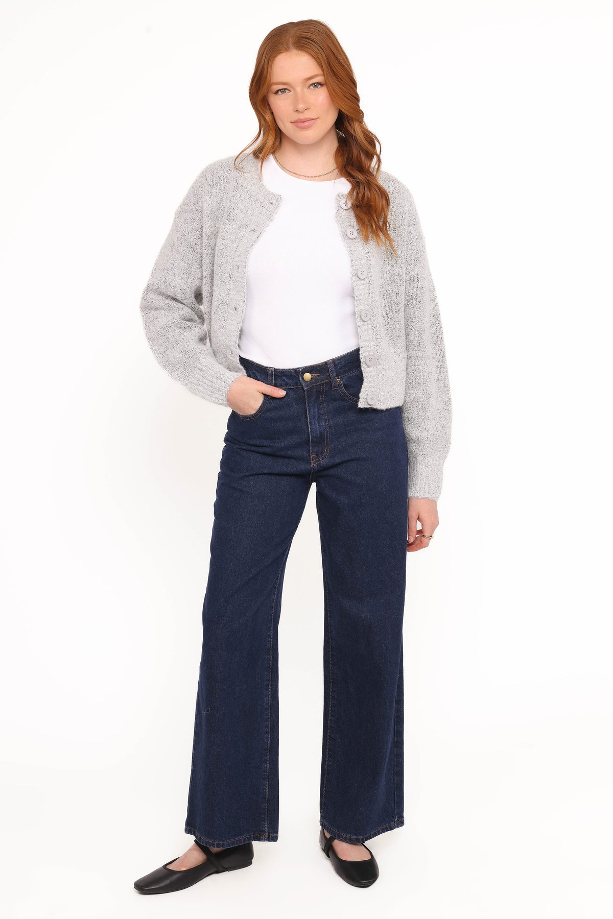 Lucah Cardigan in Grey – view 5 of 6