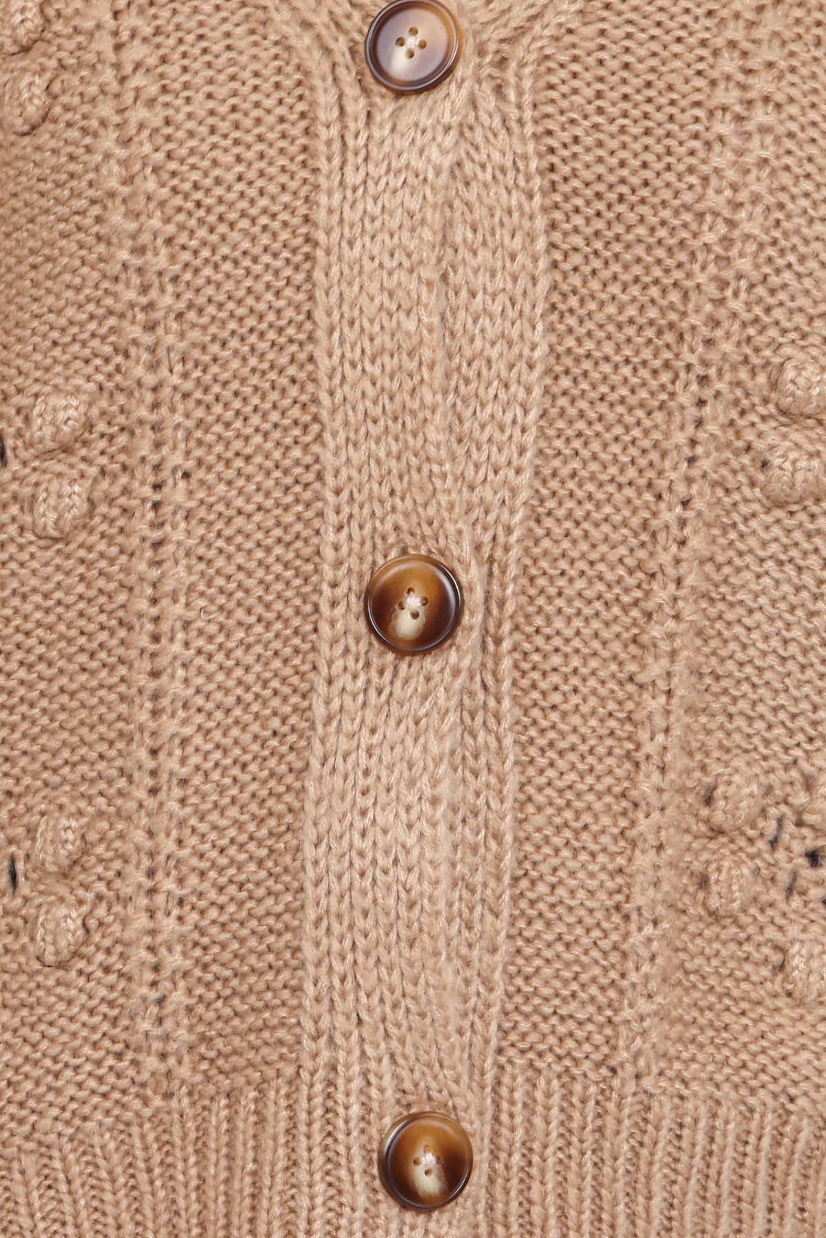 Melody Textured Button Up Cardigan in Mushroom – view 6 of 6