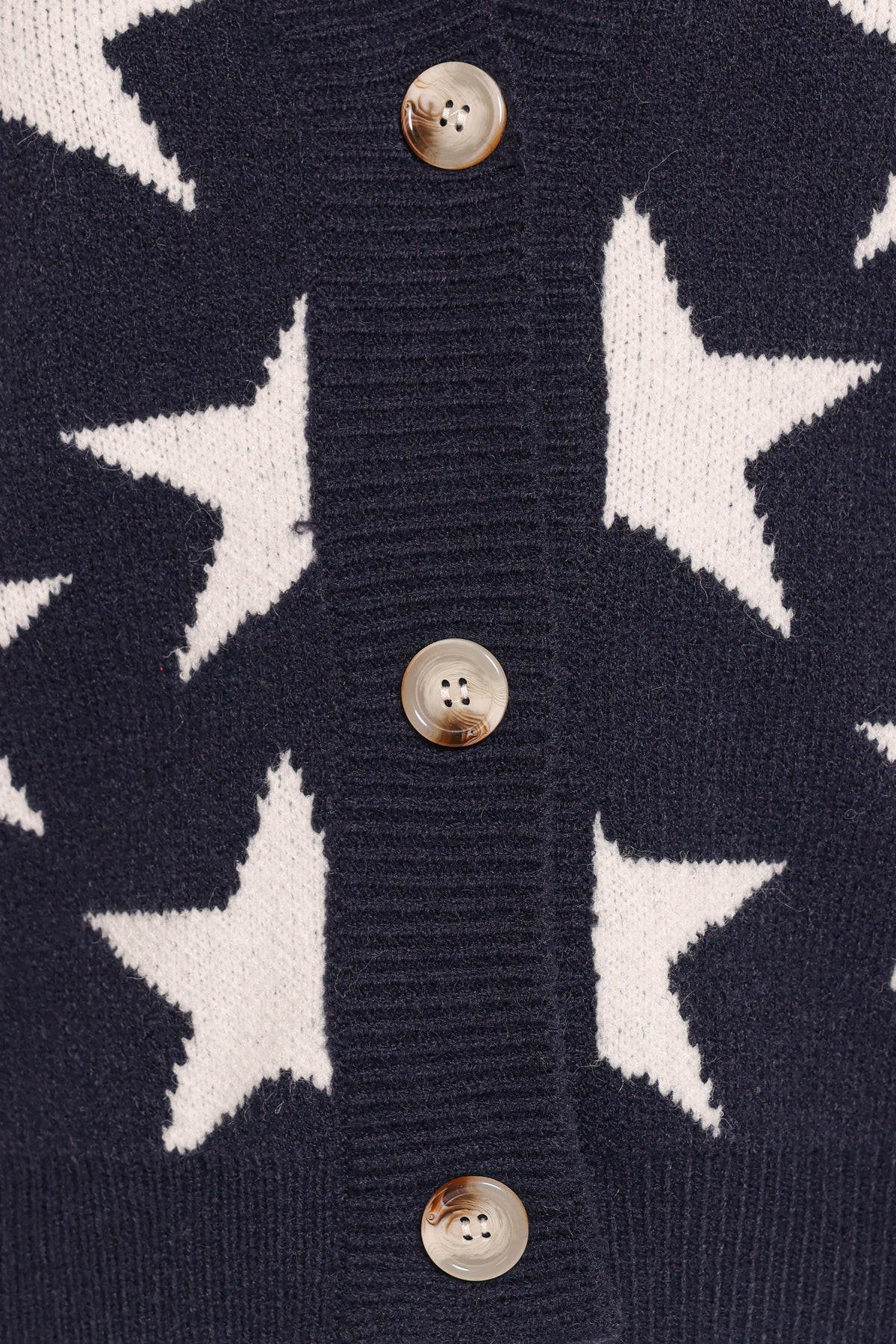 Sailor Star Knit Cardigan in Navy – view 7 of 8
