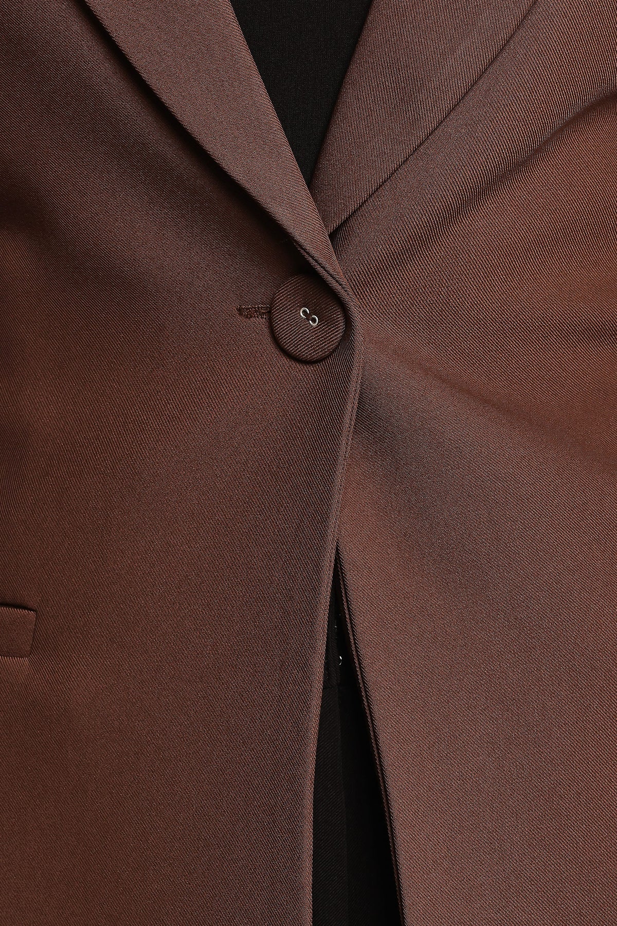 Eliana Waist Tie Blazer in Espresso – view 8 of 9