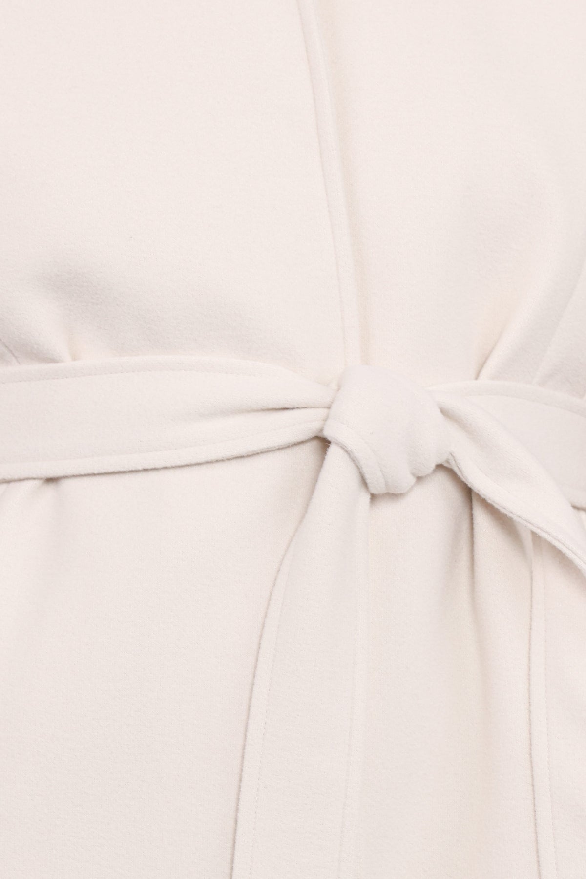 Halston Coat in Cream – view 7 of 7