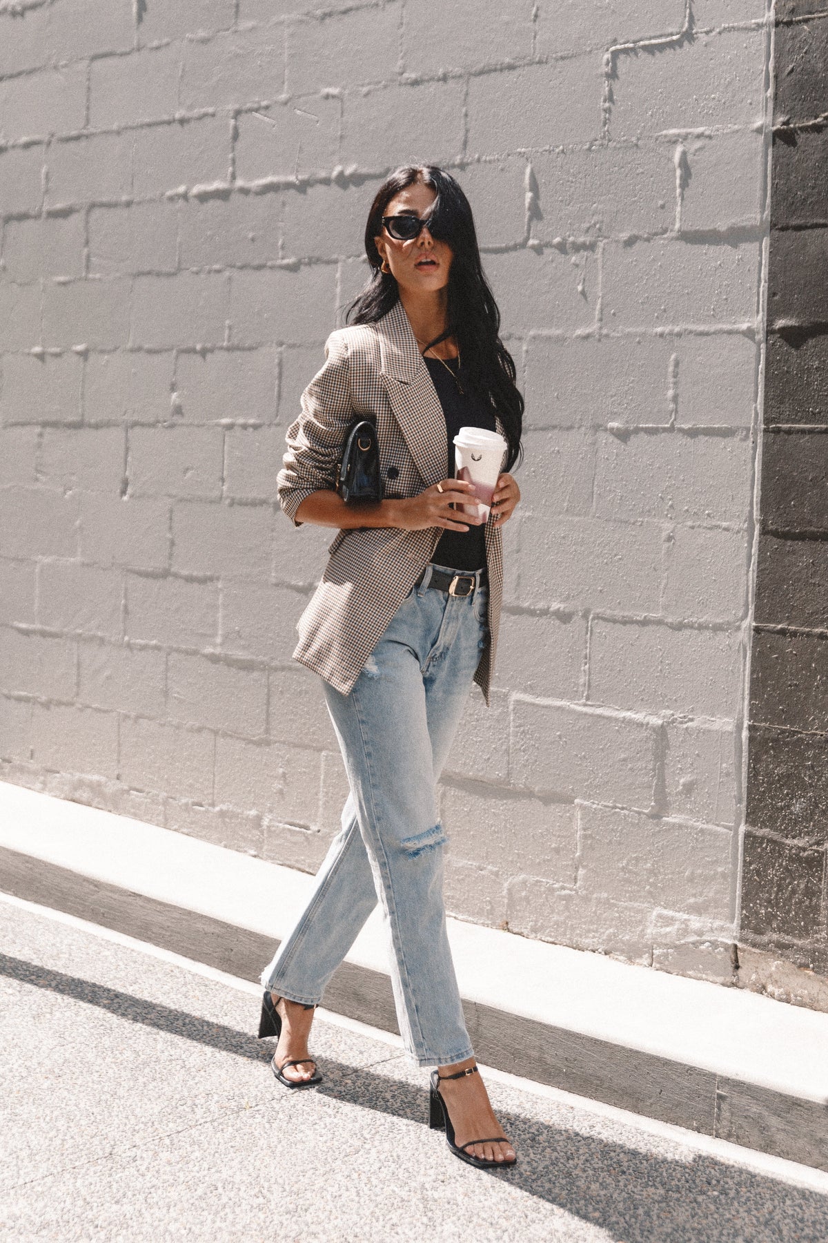 Juliette Blazer in Brown – view 2 of 10