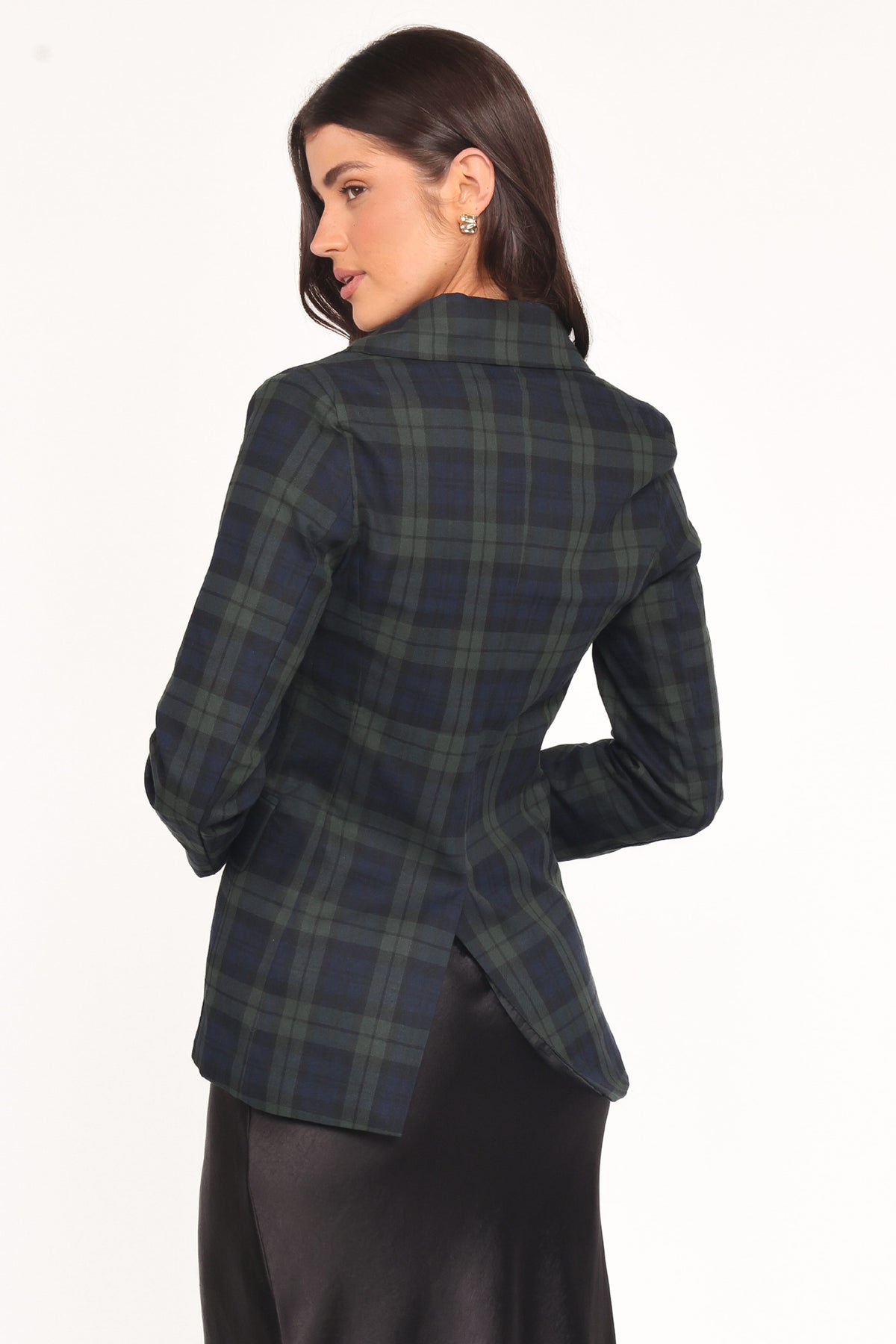 Juliette Blazer in Green Plaid – view 4 of 7