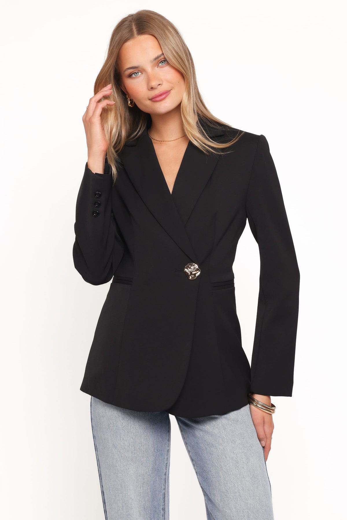 Leo Blazer in Black – view 1 of 6