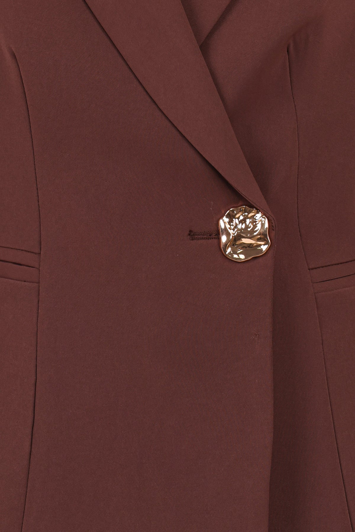 Leo Blazer in Chocolate Brown – view 7 of 8