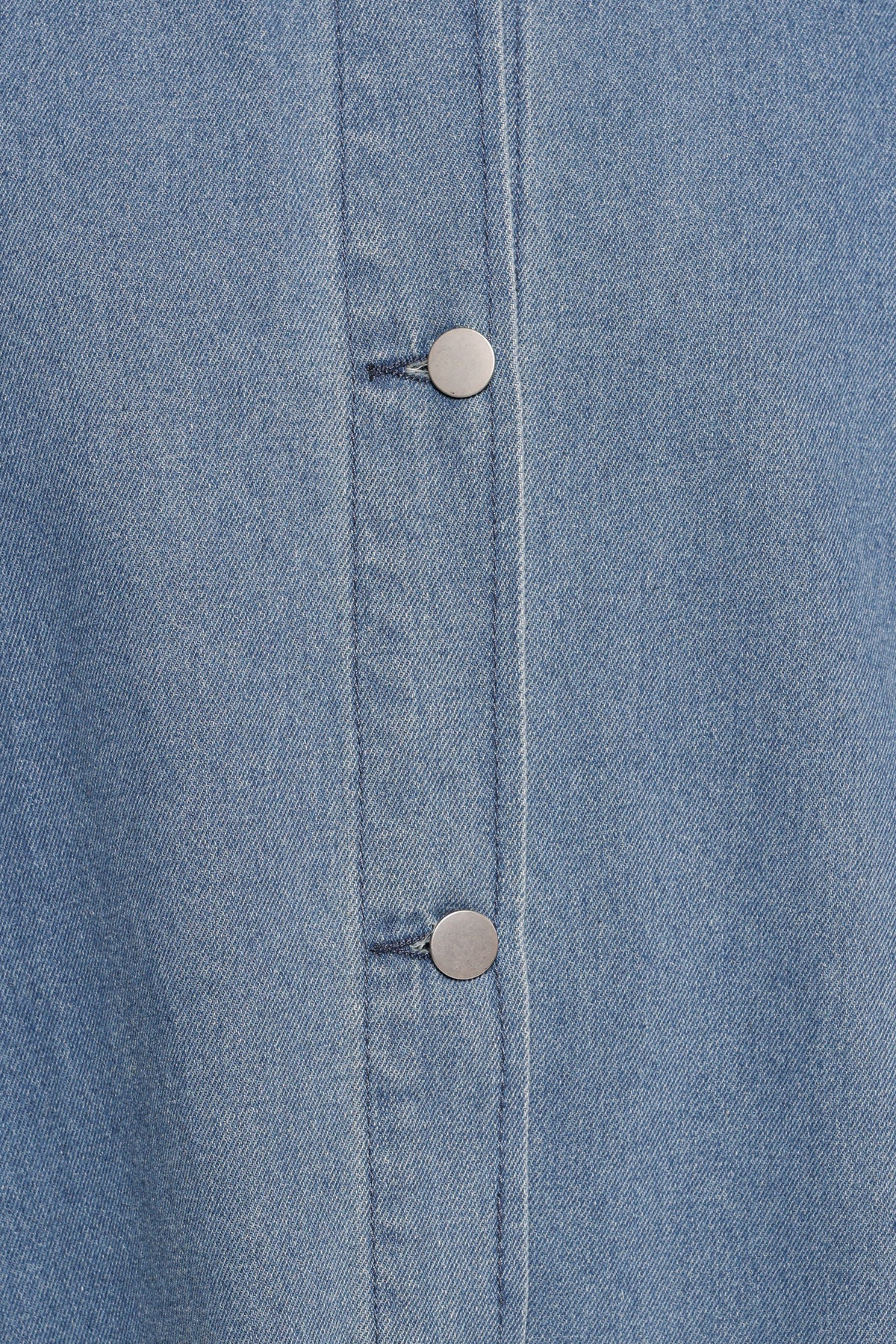 Novan Oversized Shacket in Denim – view 6 of 6