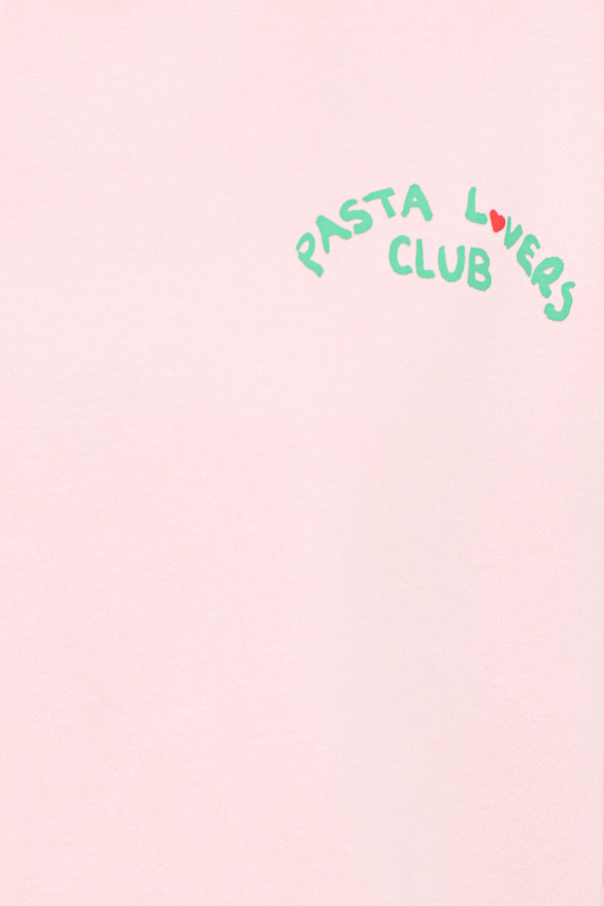 Pasta Lovers Club Graphic Sweater in Pink – view 7 of 9
