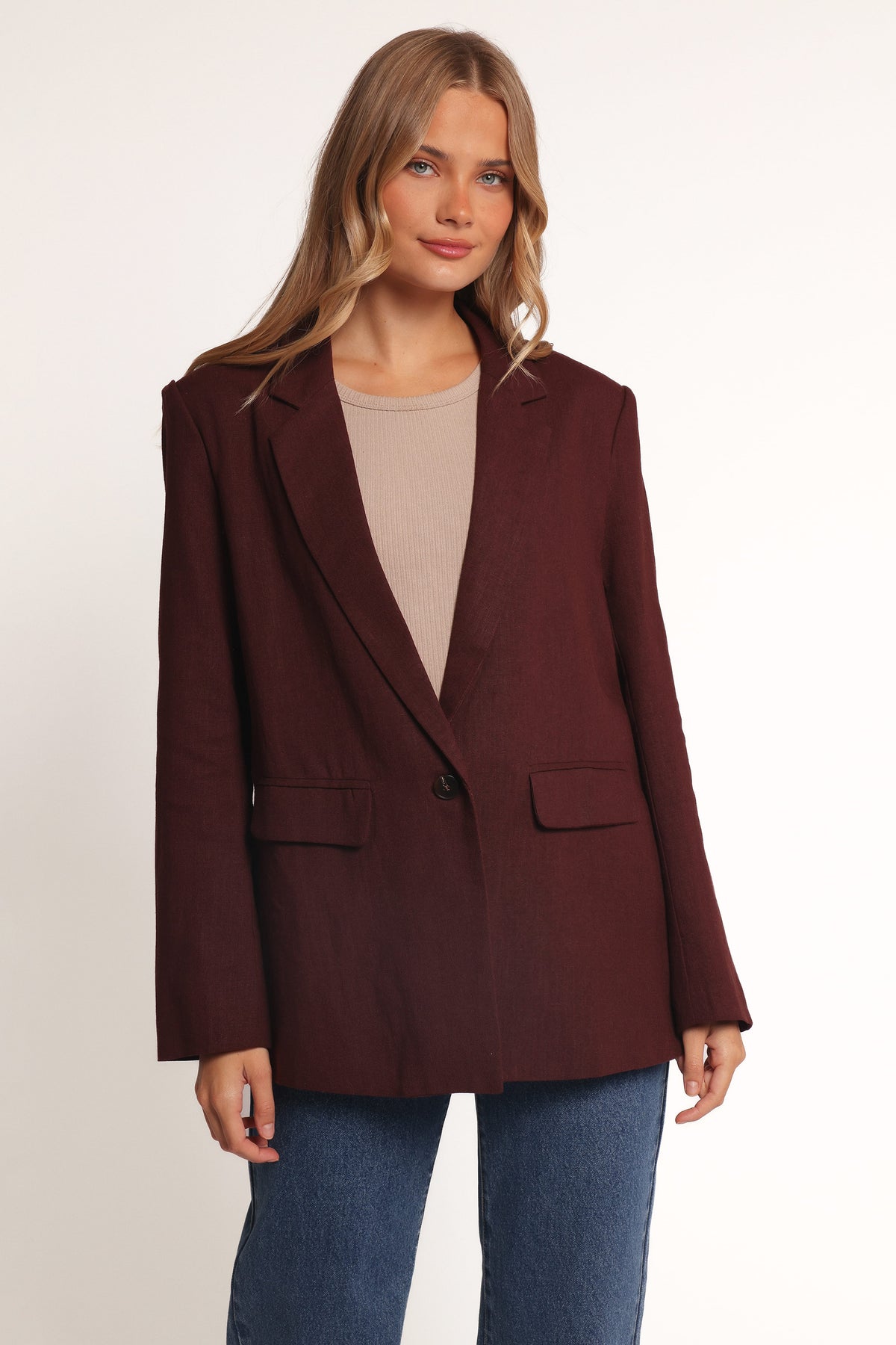 Rhodes Oversized Blazer in Espresso – view 8 of 10