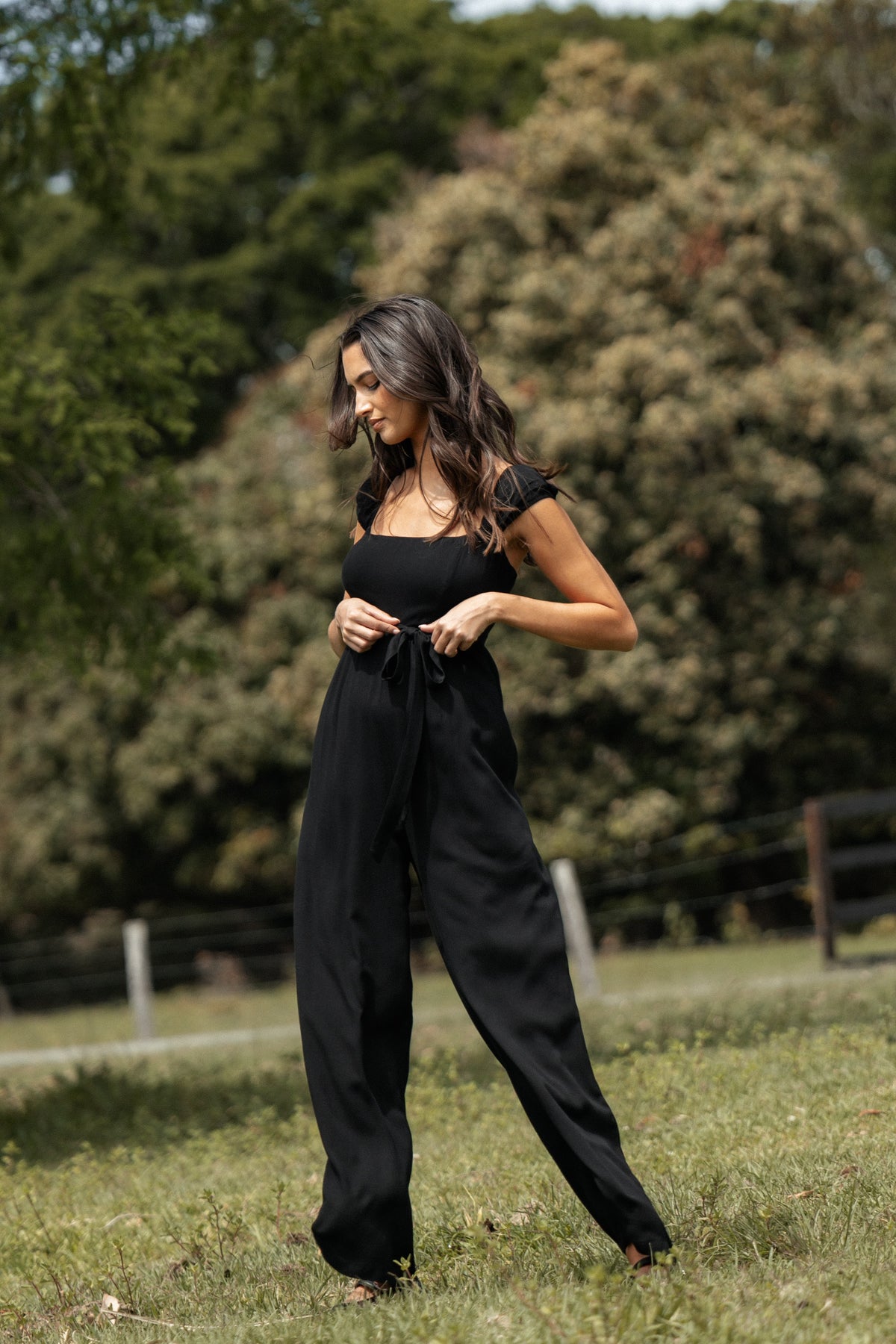 Crosby Jumpsuit in Black – view 1 of 8