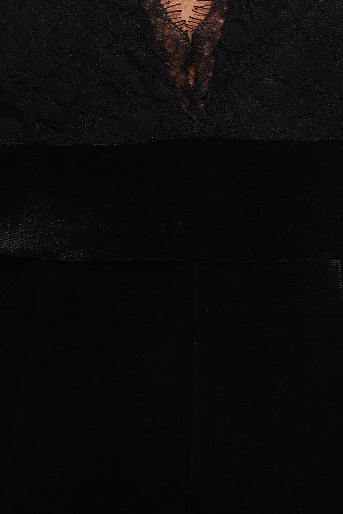 Eloise Jumpsuit in Black Velvet – view 6 of 7
