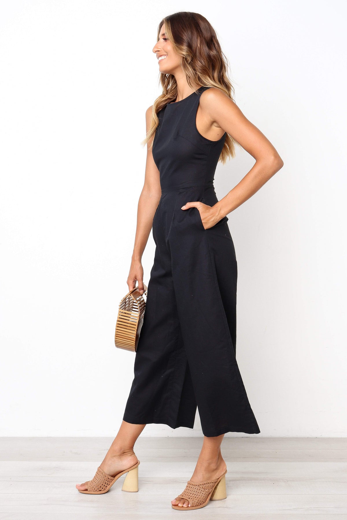Ester Jumpsuit in Black – view 6 of 13