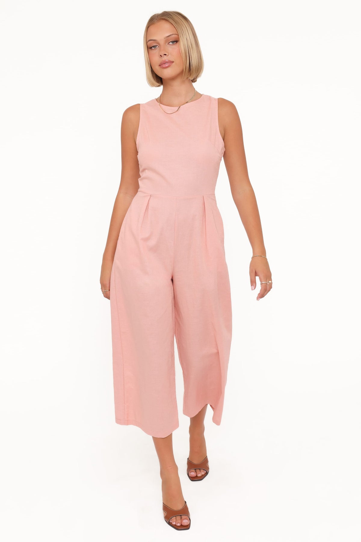 Ester Jumpsuit in Pale Pink – view 5 of 6