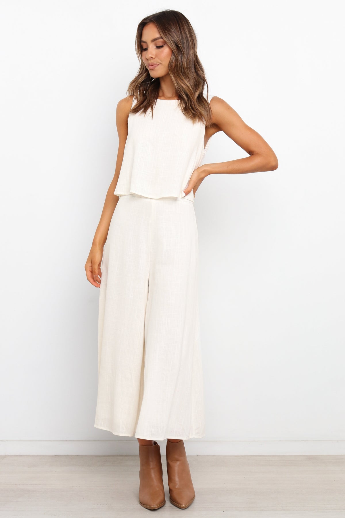 Femme Jumpsuit in White – view 1 of 6