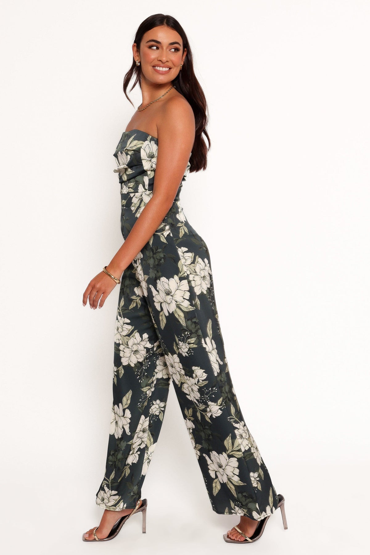 Karina Jumpsuit in Green Multi – view 2 of 7