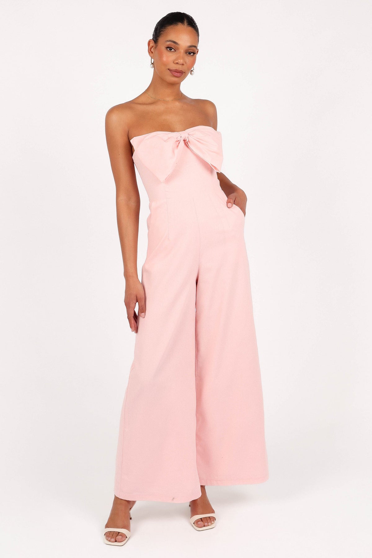 Poppy Jumpsuit in Petal Pink – view 3 of 8