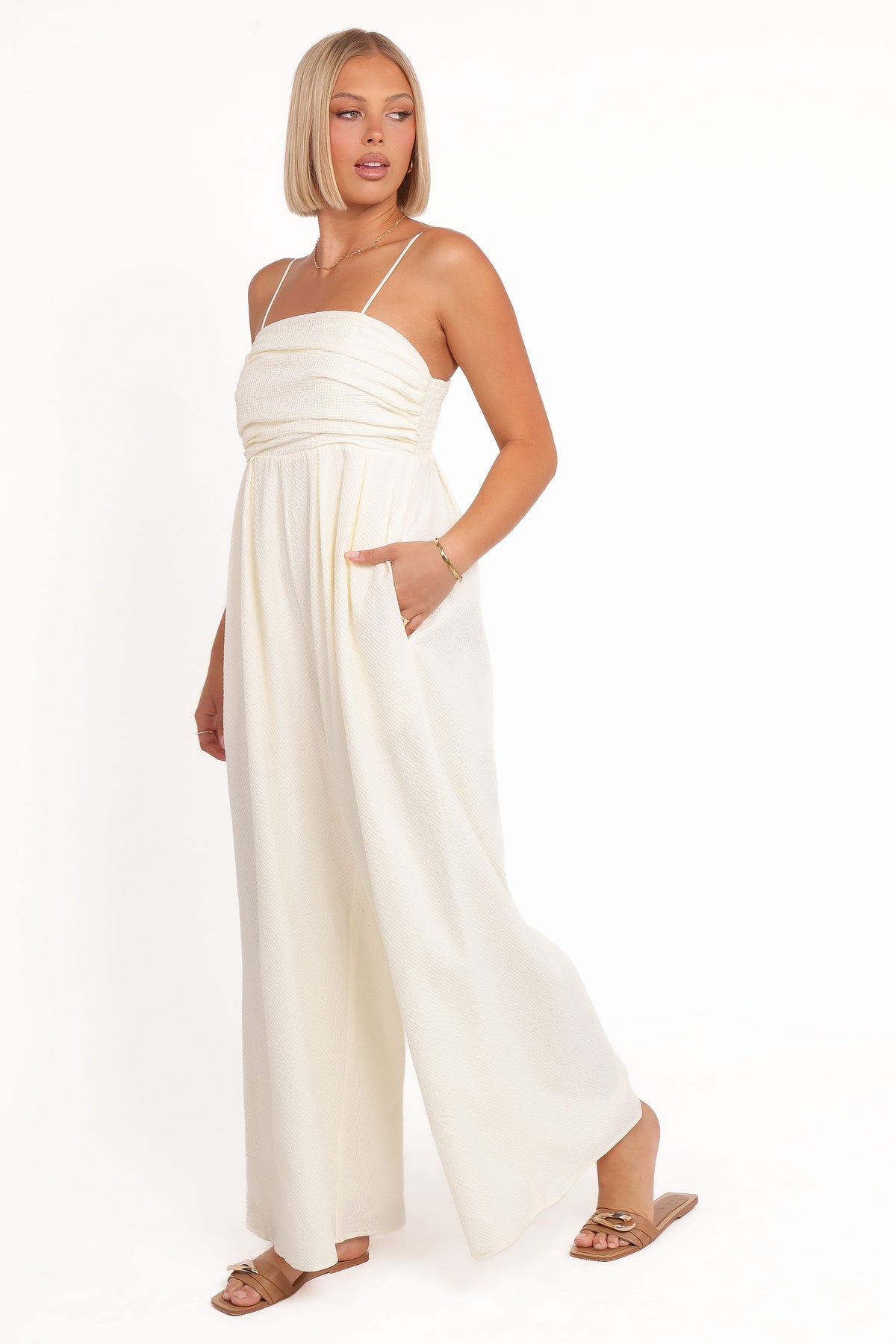 Pricilla Jumpsuit in Butter – view 4 of 7