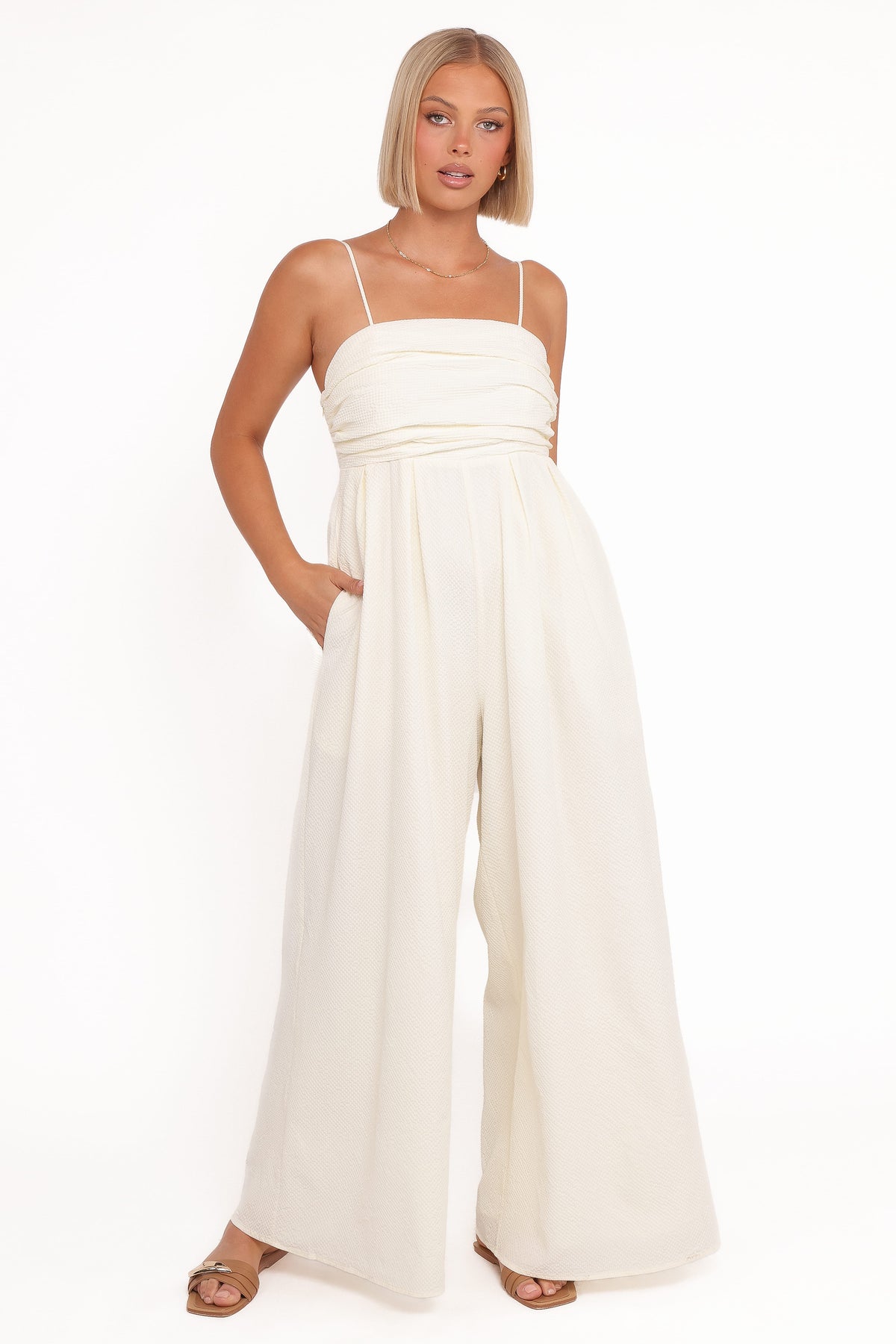 Pricilla Jumpsuit in Butter – view 2 of 7