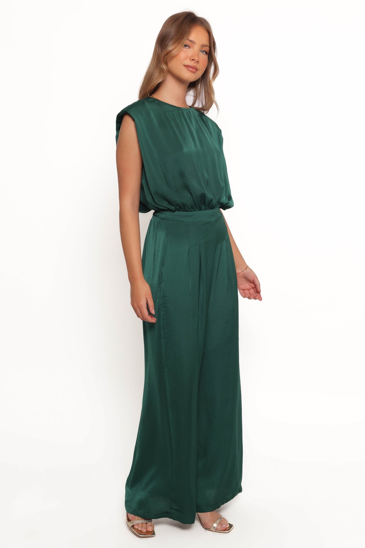 Rema Jumpsuit in Dark Green – view 4 of 7