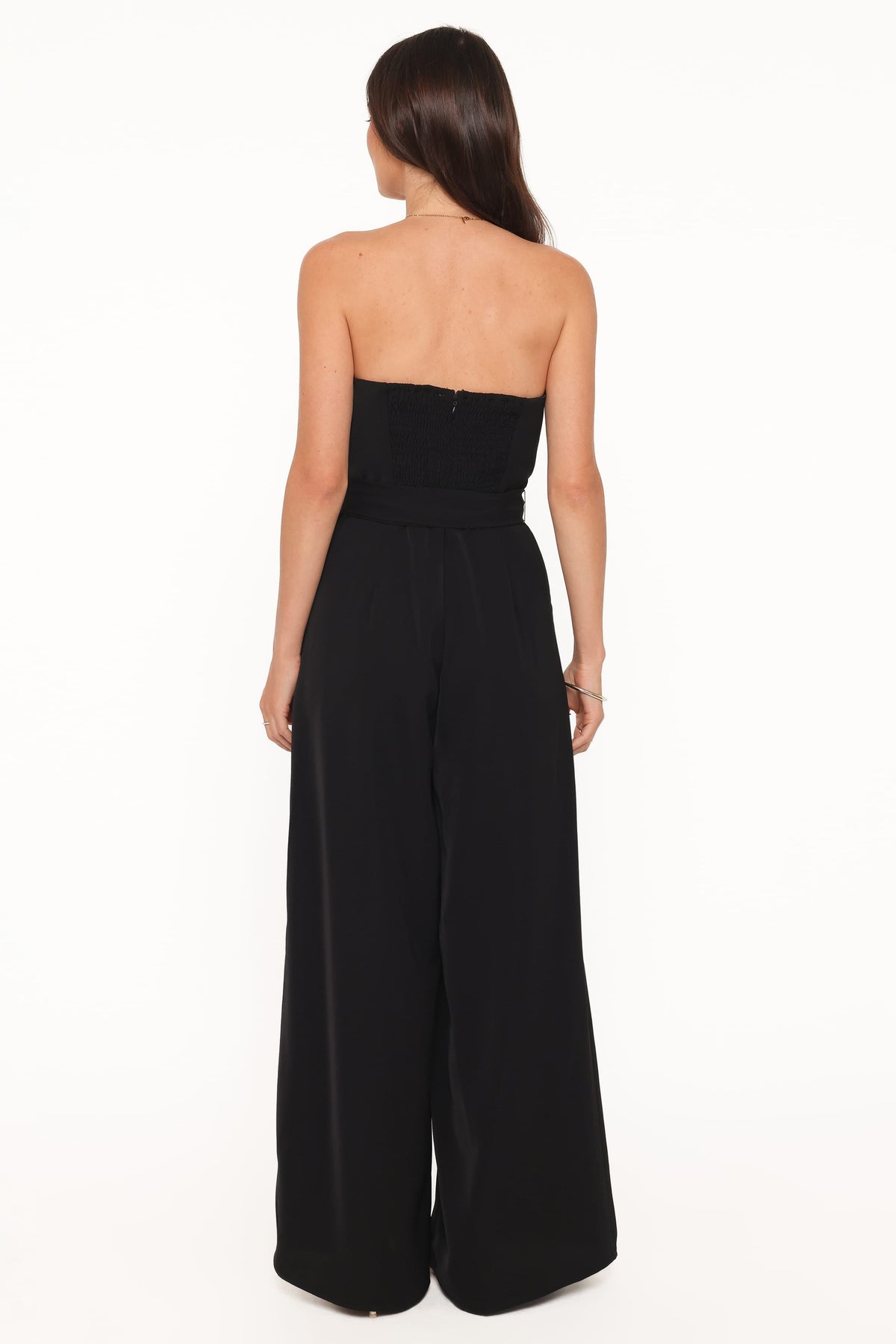Rois Strapless Jumpsuit in Black – view 4 of 6