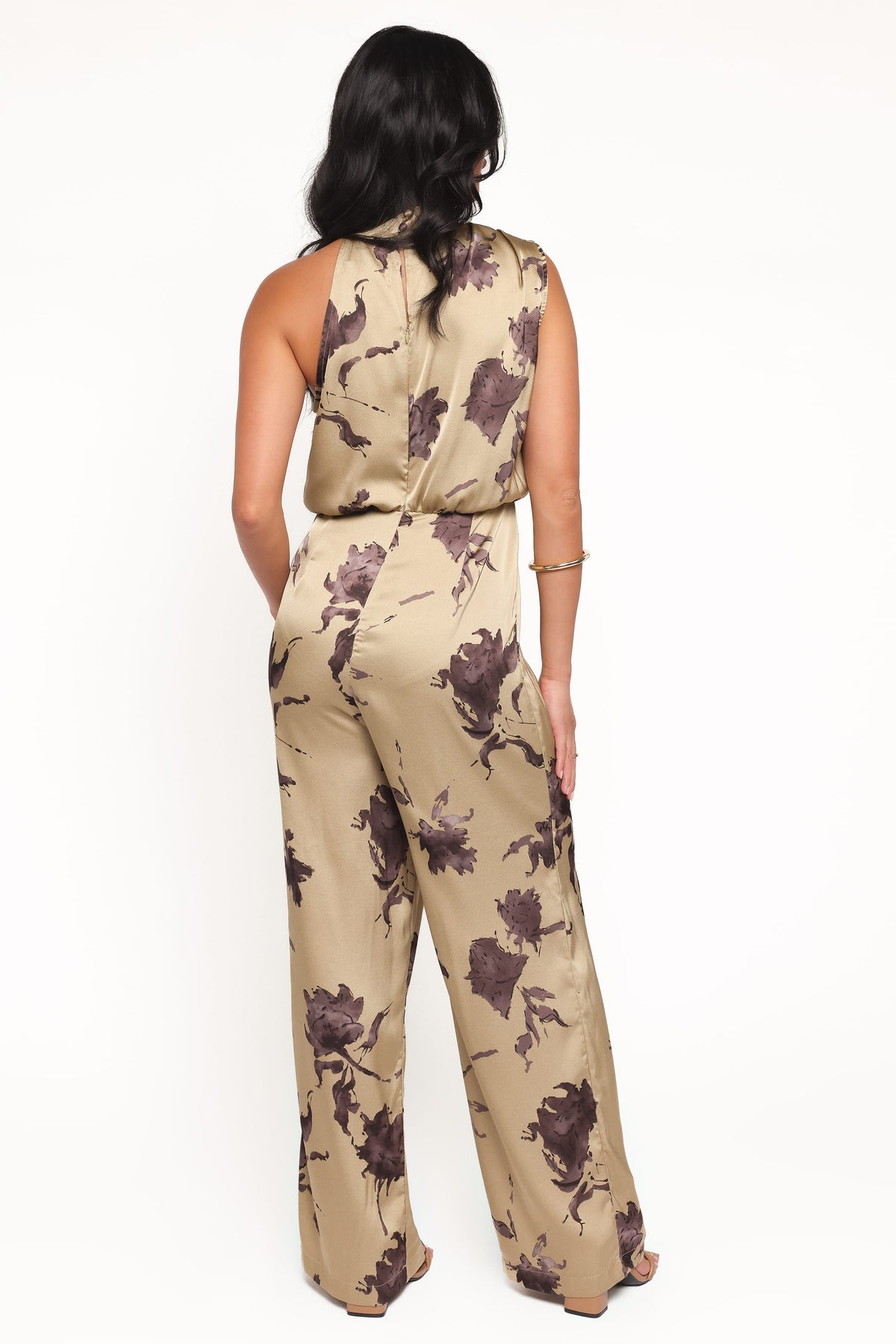 Savannah Jumpsuit in Gold Floral – view 4 of 6