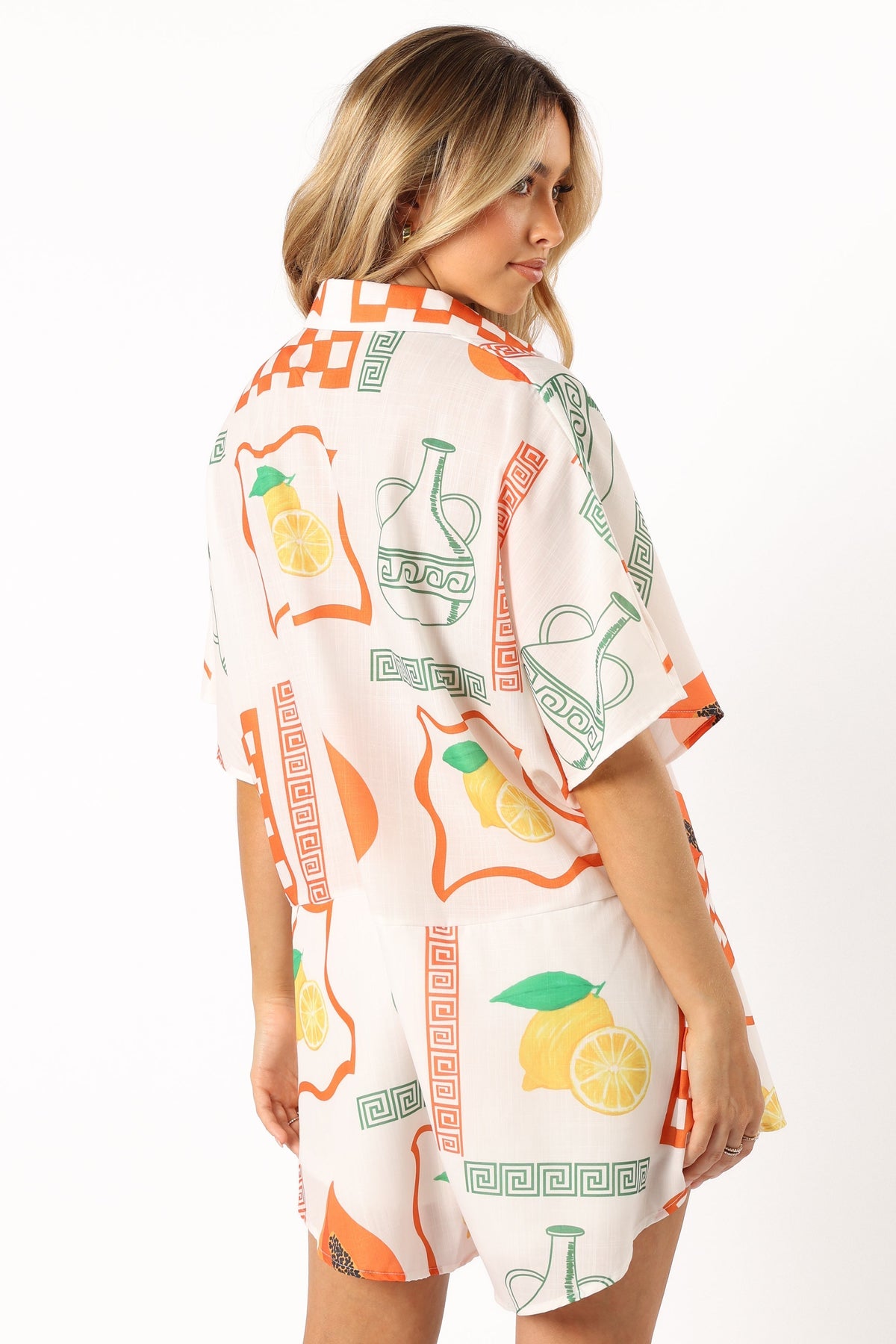 Sebastian Romper in White Orange – view 6 of 10