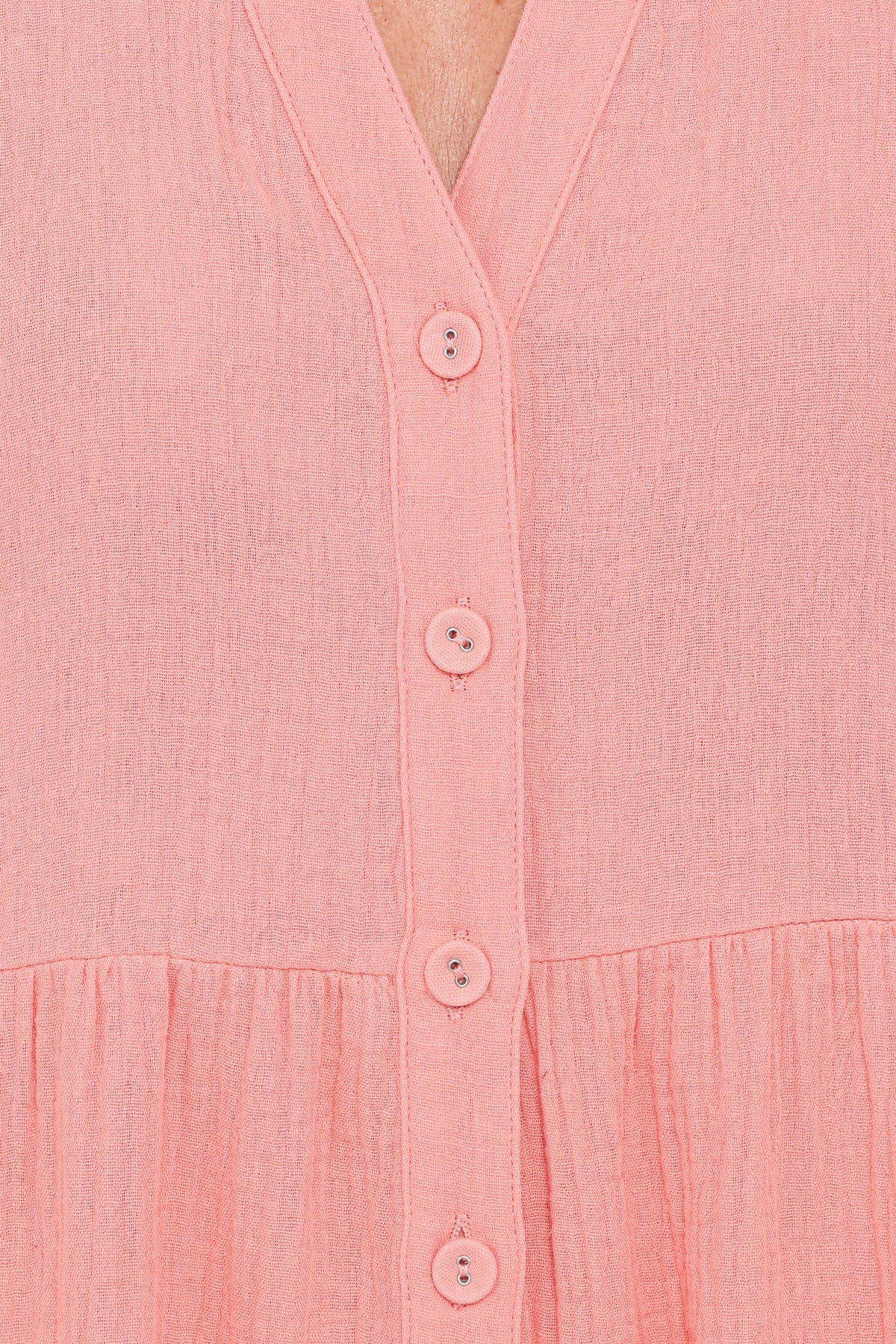 Winny Romper in Orange Sherbet – view 7 of 7