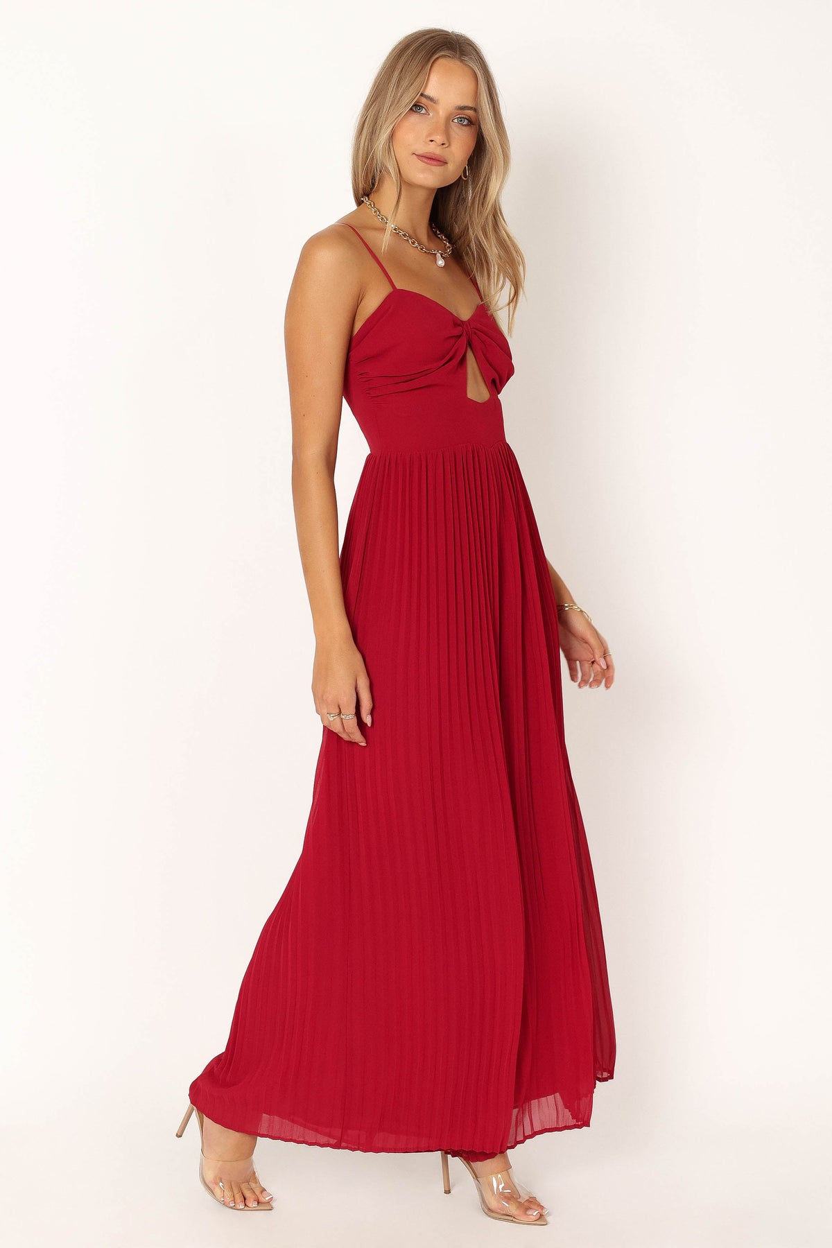 Alice Wide Leg Jumpsuit in Red – view 2 of 10