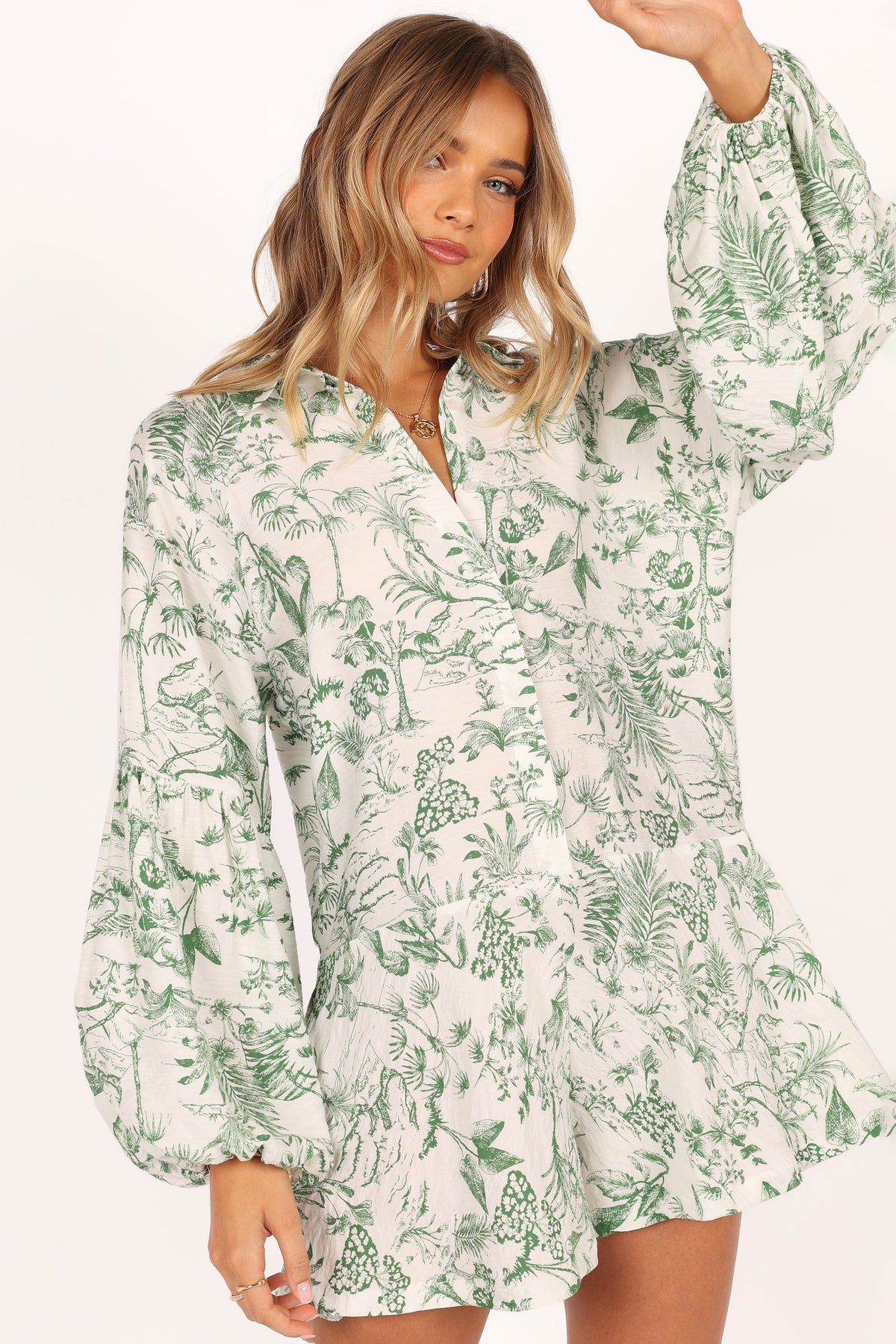 Elsa Romper in Green – view 1 of 9