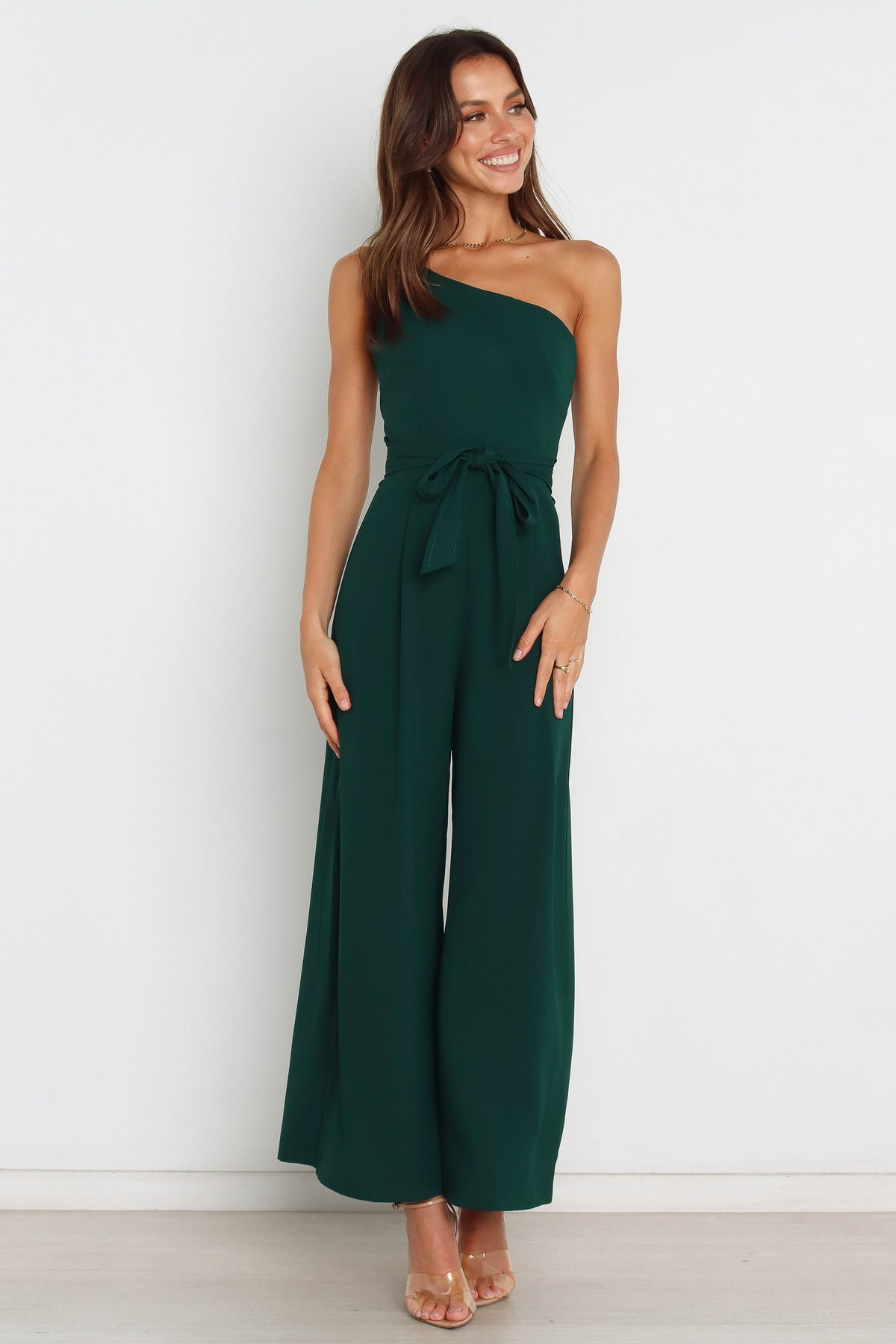 Leyton Jumpsuit in Emerald – view 2 of 7