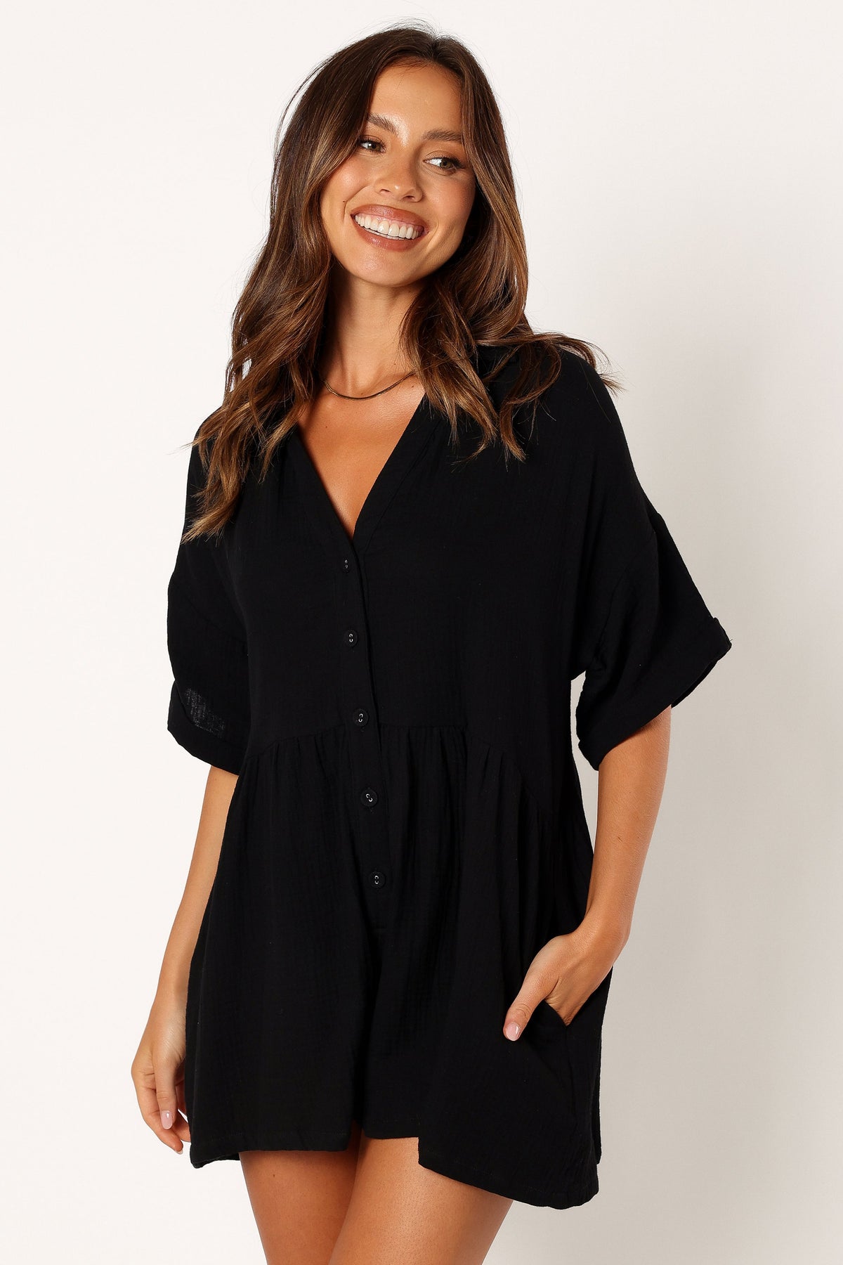 Winny Romper in Black – view 1 of 10