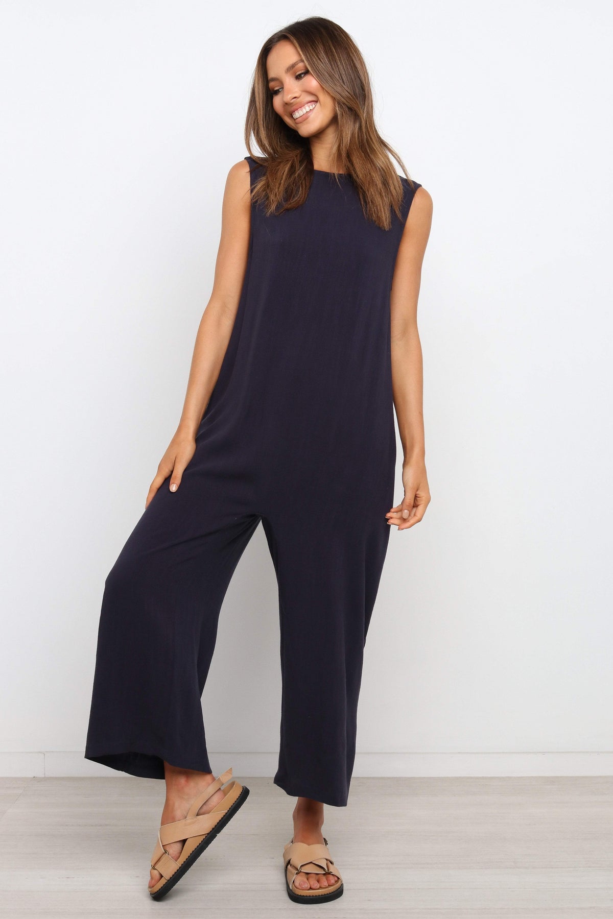 Yardlee Jumpsuit in Navy – view 2 of 7
