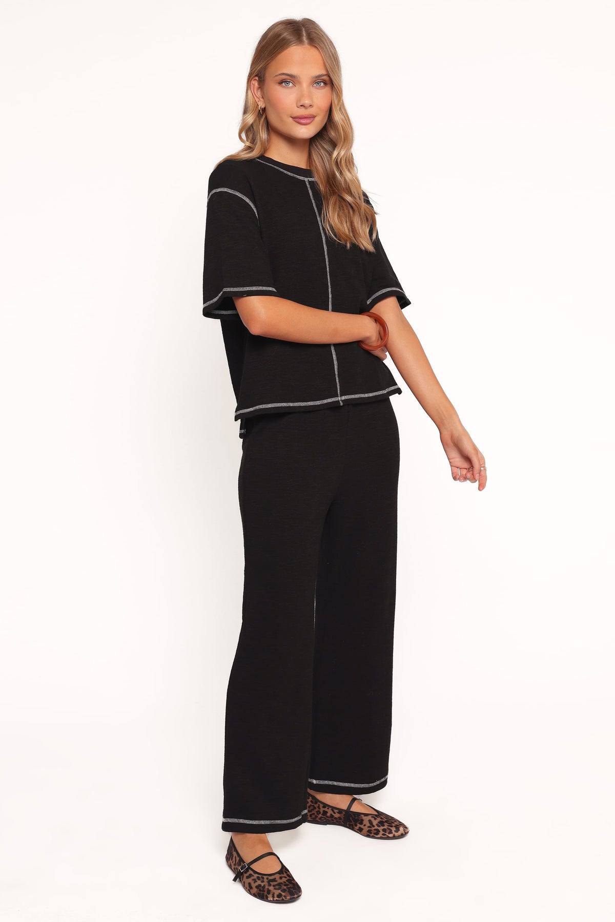 Angler Knit Set in Black – view 3 of 8