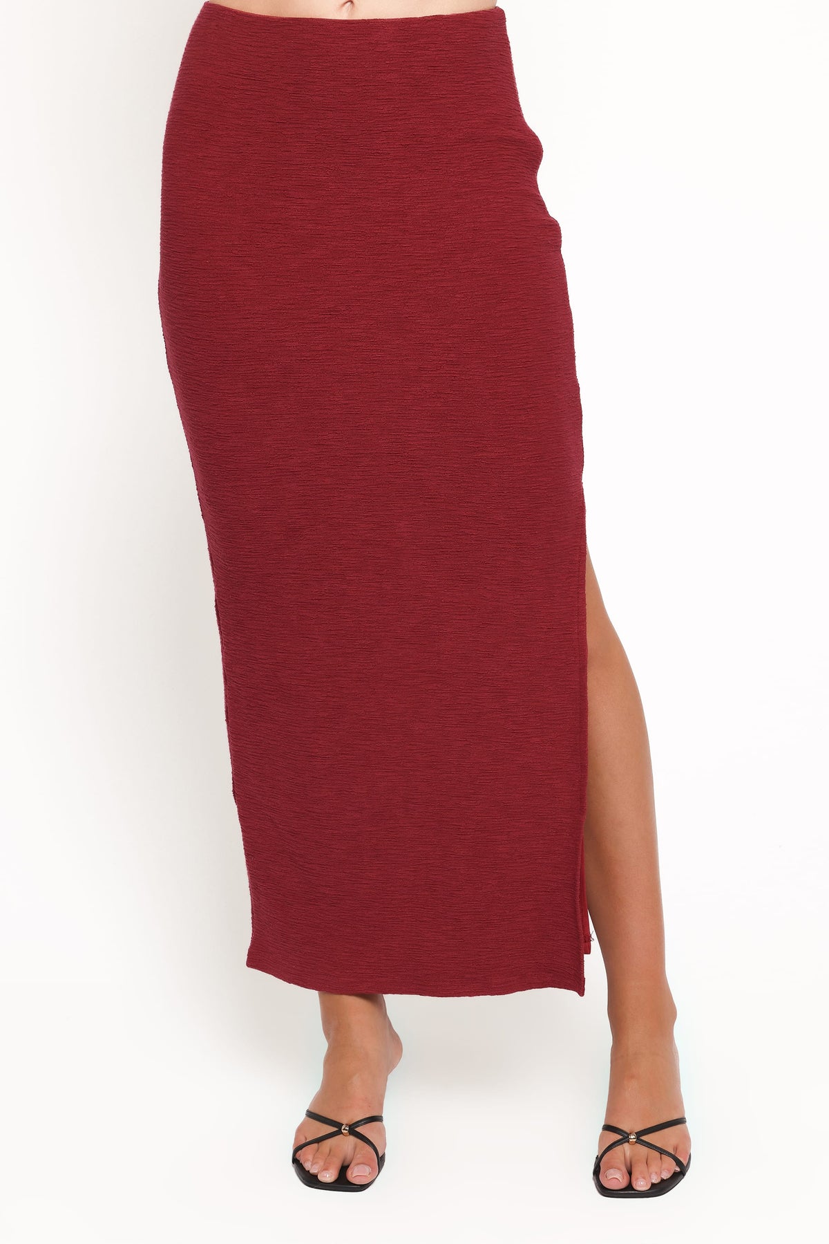 Beatrice Maxi Skirt Set in Berry – view 6 of 7