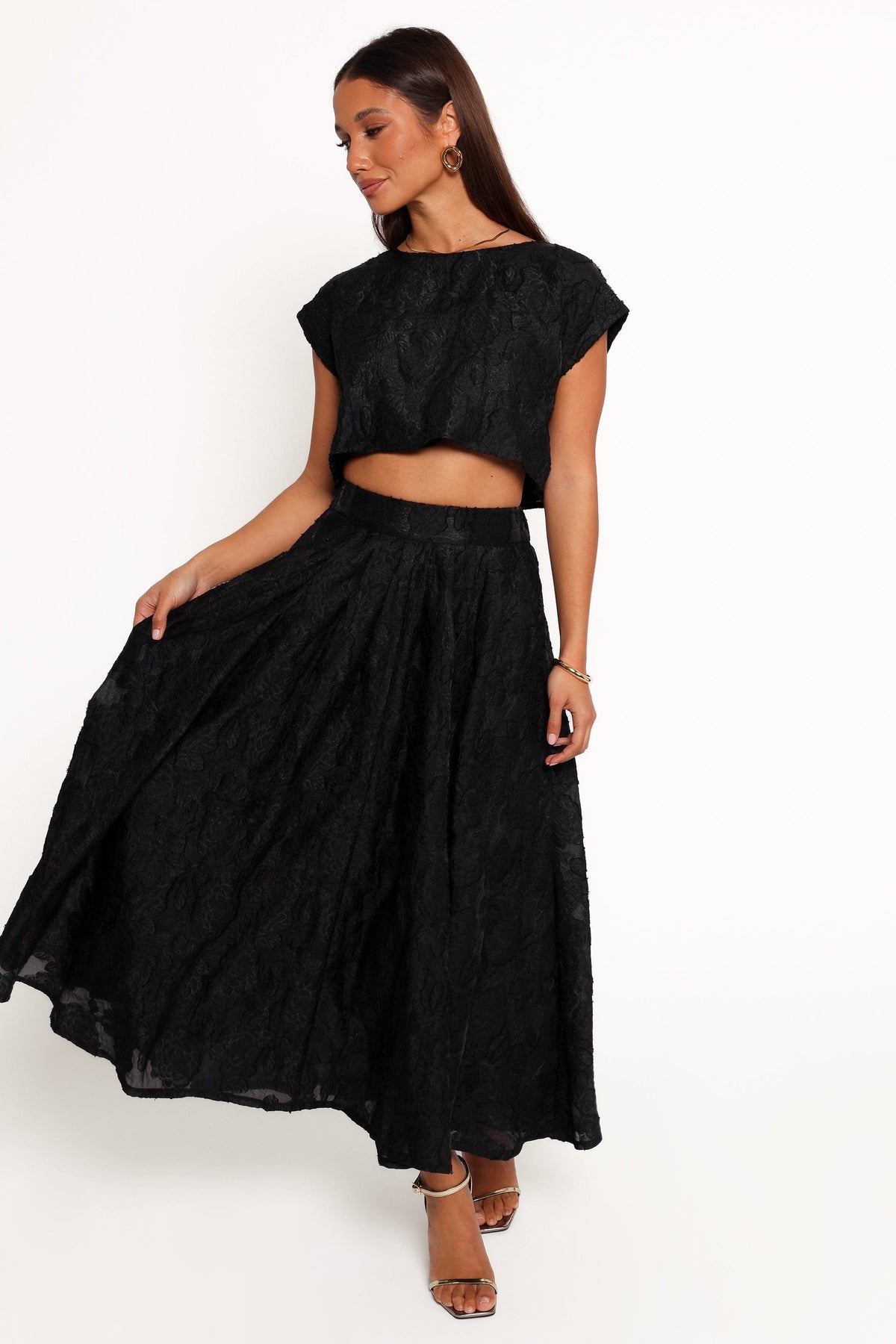 Beckham Two Piece Set in Black – view 3 of 10