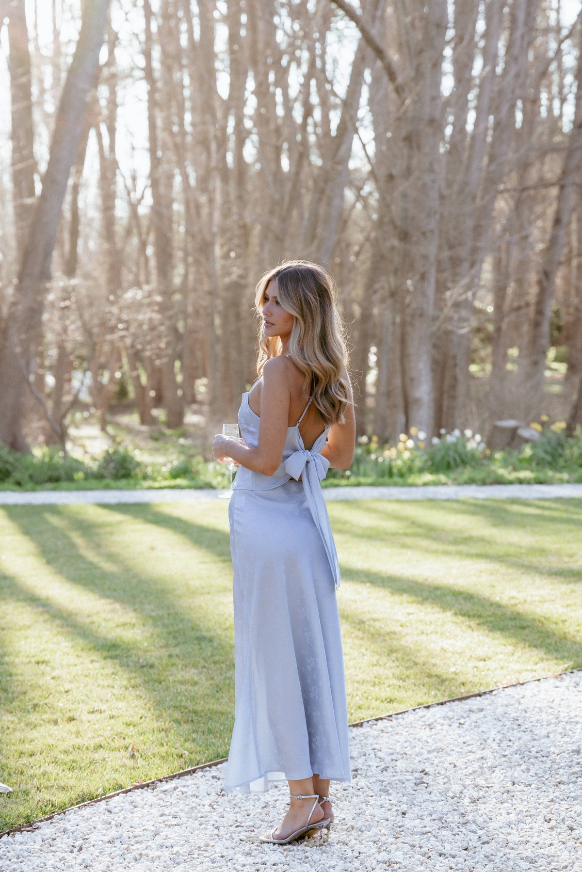 Belle Two Piece Set in Pale Blue – view 1 of 9