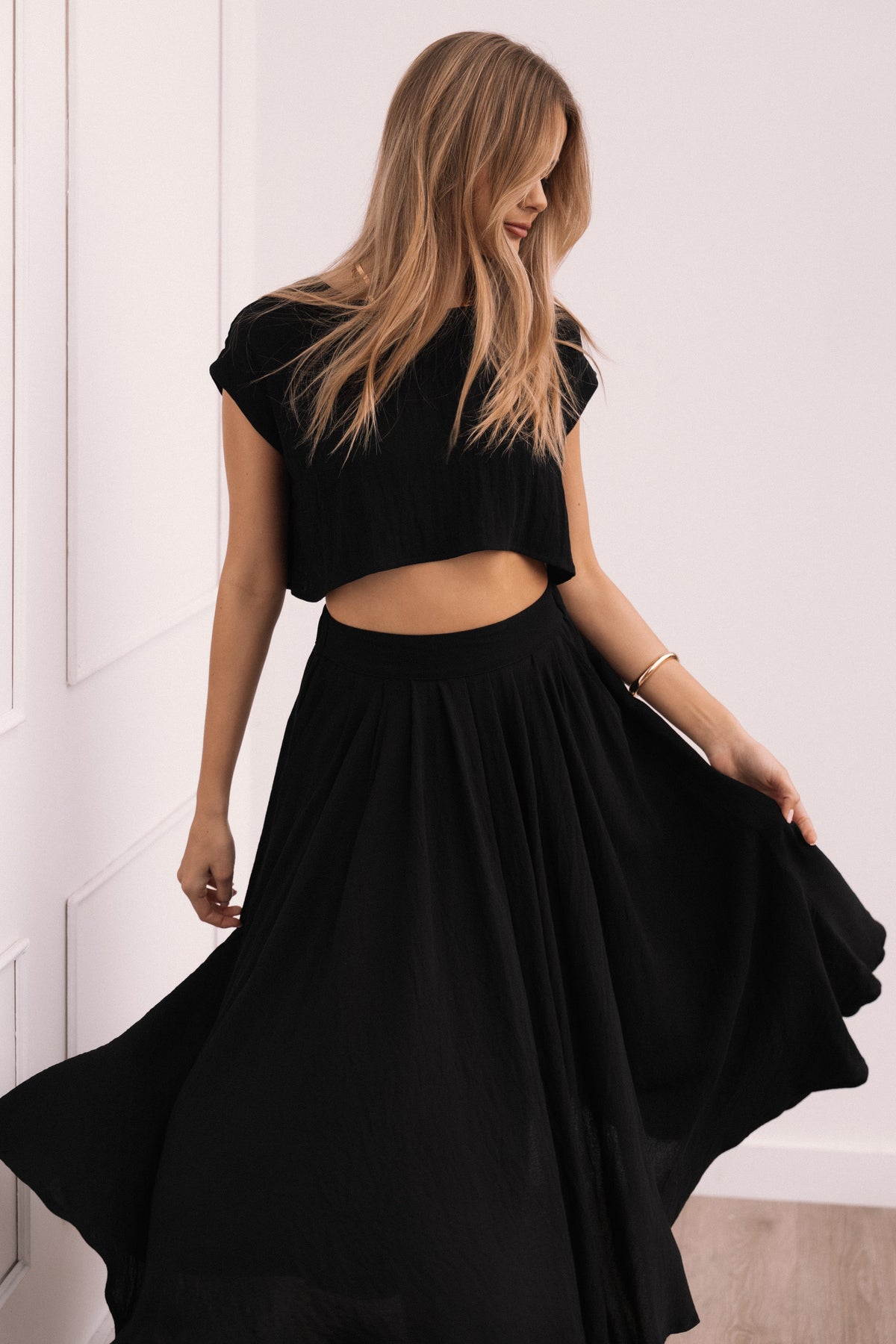 Bessie Two Piece Set in Black – view 1 of 10