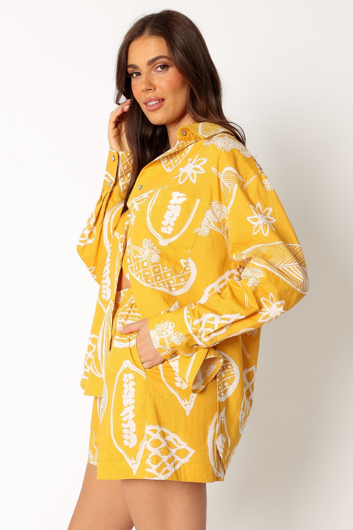 Bonnie Two Piece Set in Yellow – view 9 of 12