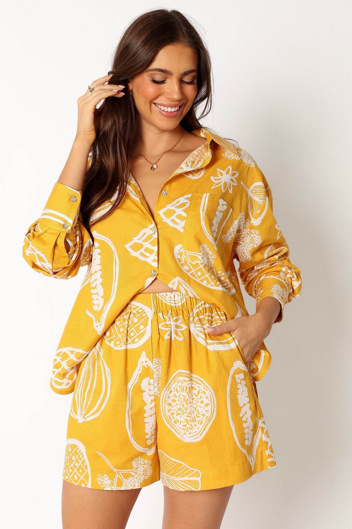 Bonnie Two Piece Set in Yellow – view 2 of 12