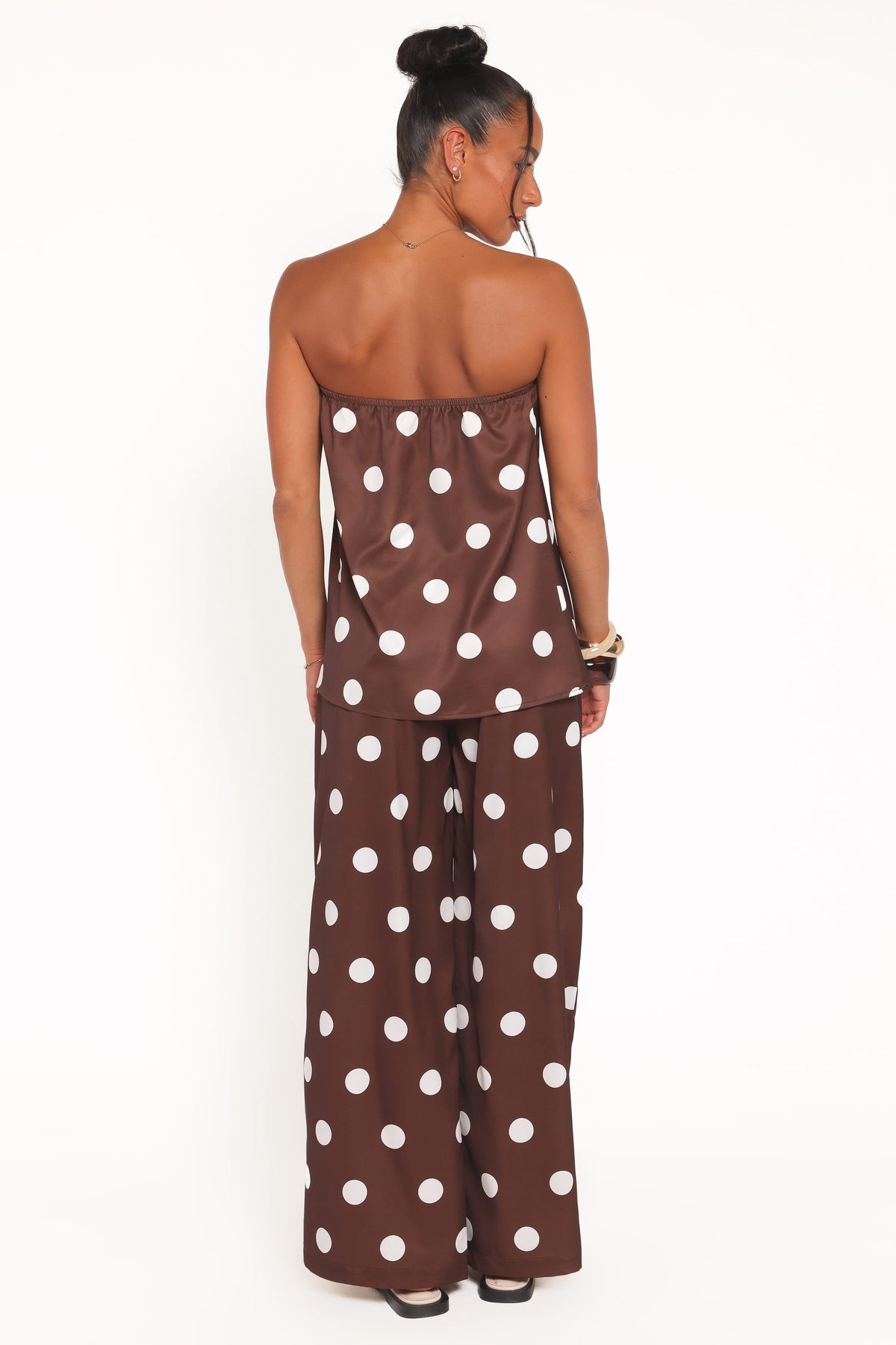 Brielle Polka Dot Set in Brown Polka Dot – view 5 of 7